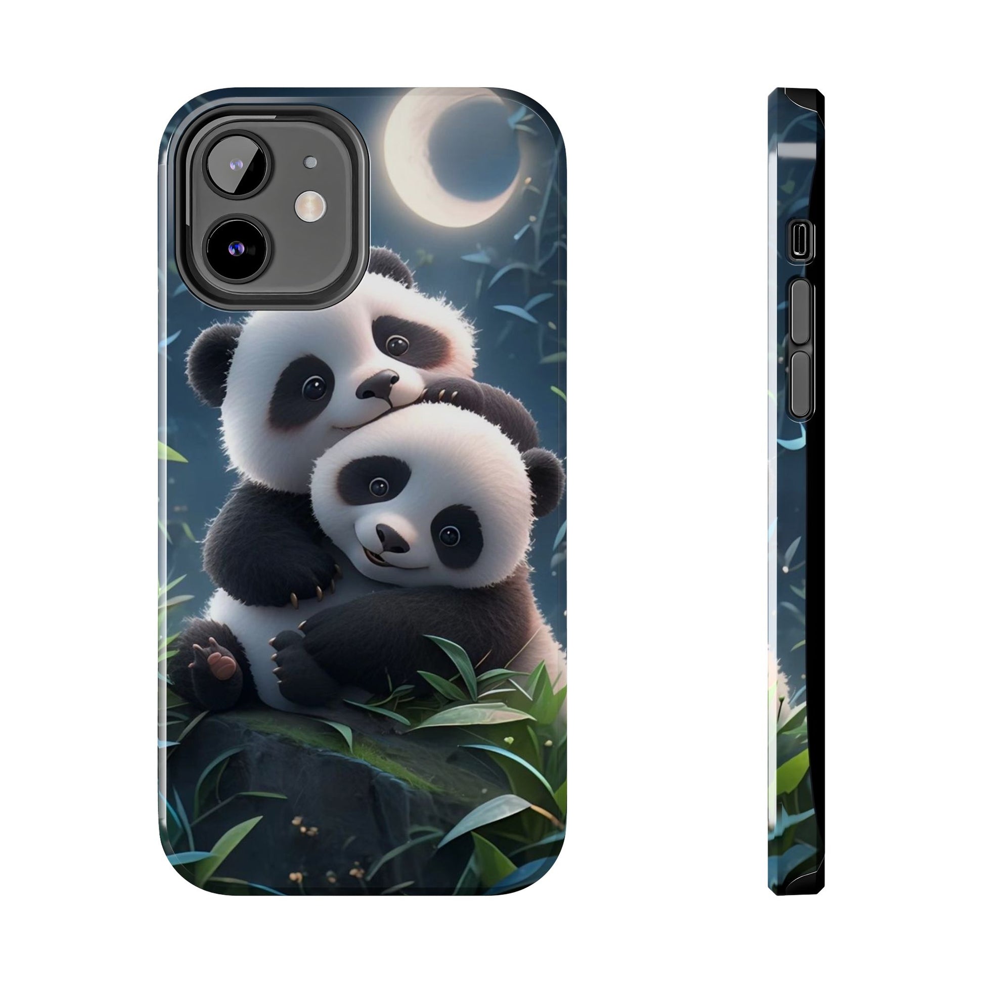 Hugging Pandas Theme Phone Cases for iPhones & Samsung Phones