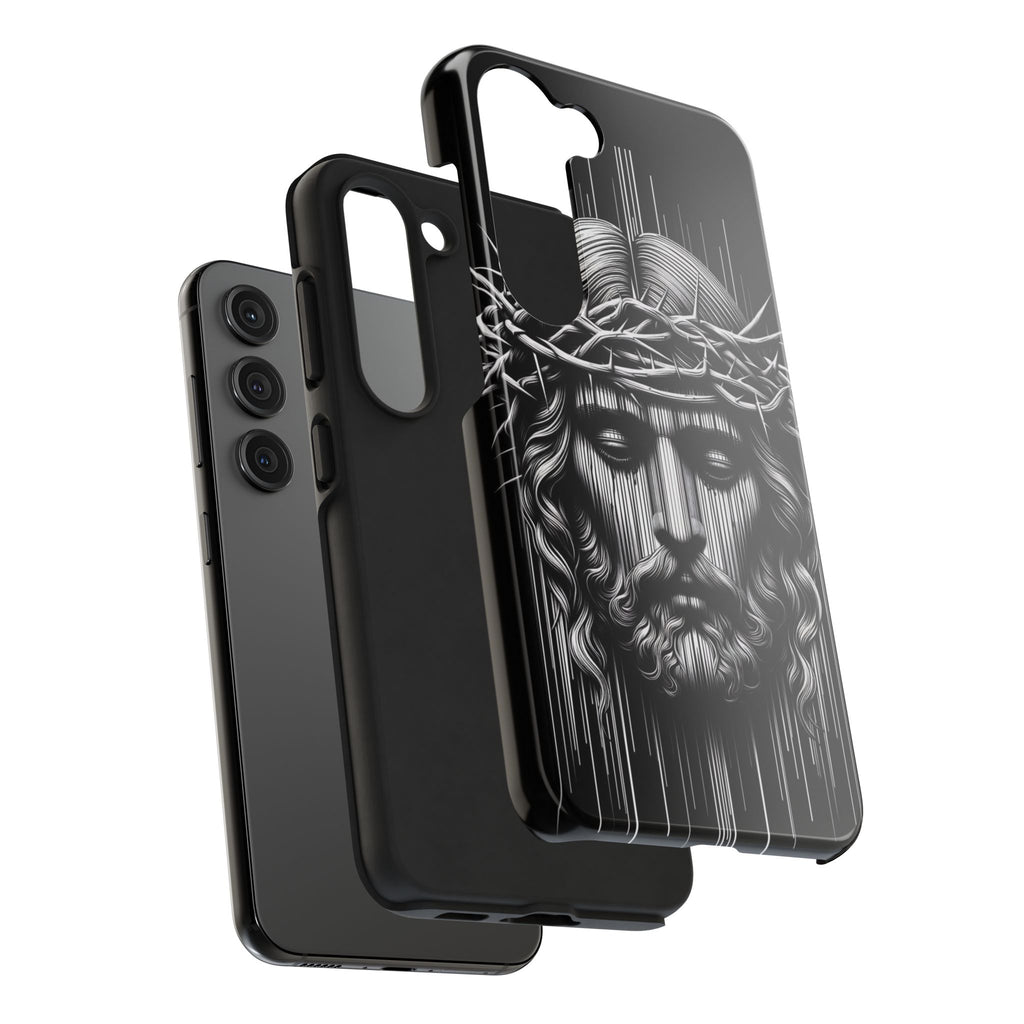 Jesus The King Crown Christian Phone Cases for iPhones & Samsung Phones