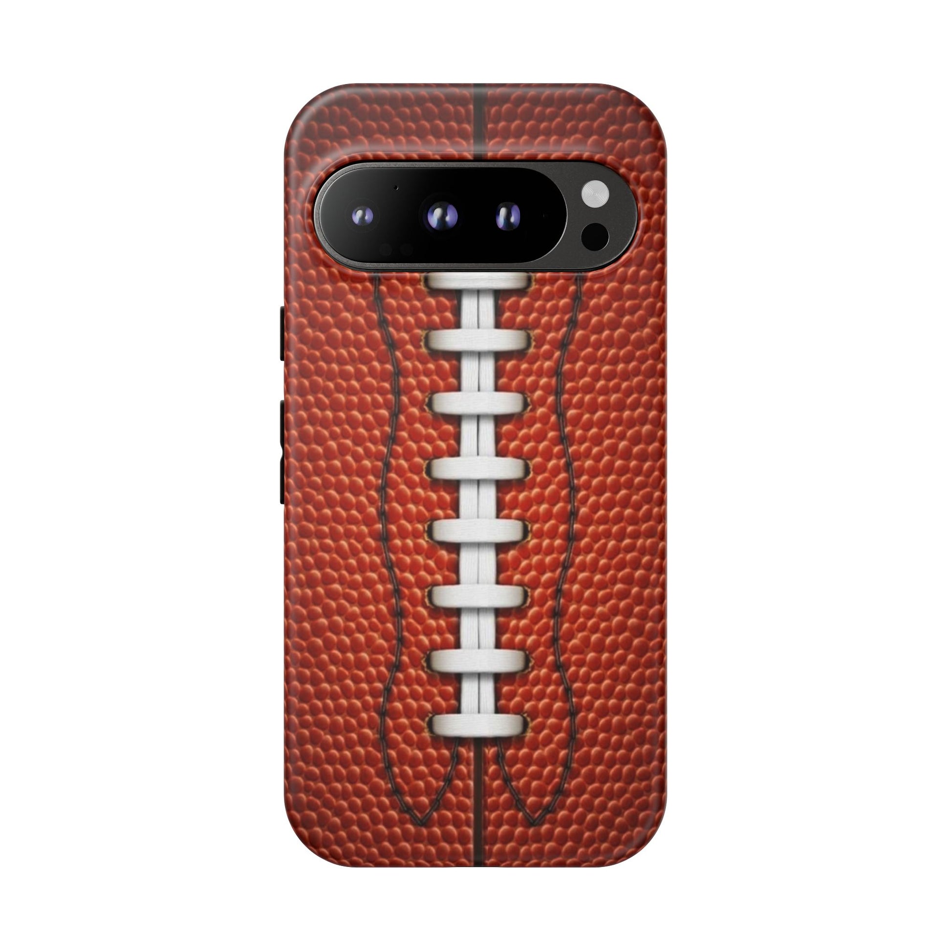 Football Pigskin Print Tough Cases for iPhones, Samsung, and Pixel