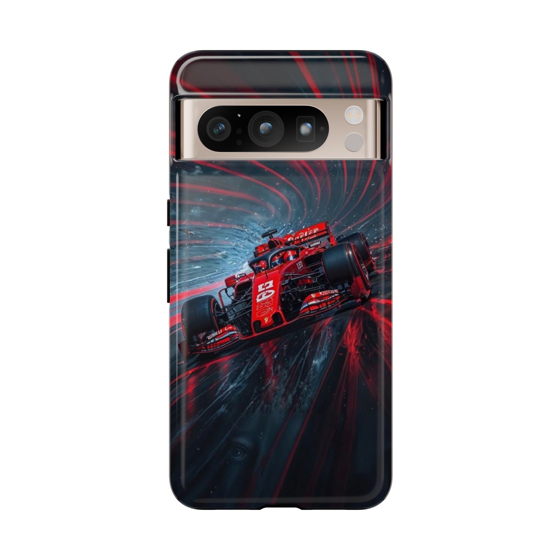 F1 Formula Race Car Phone Case, Tough Cases for iPhones, Samsung, and Pixel