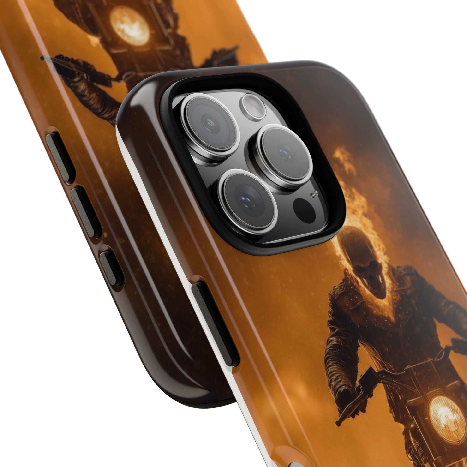 Marvel's Ghostrider Tough Cases for iPhones, Samsung, and Pixel