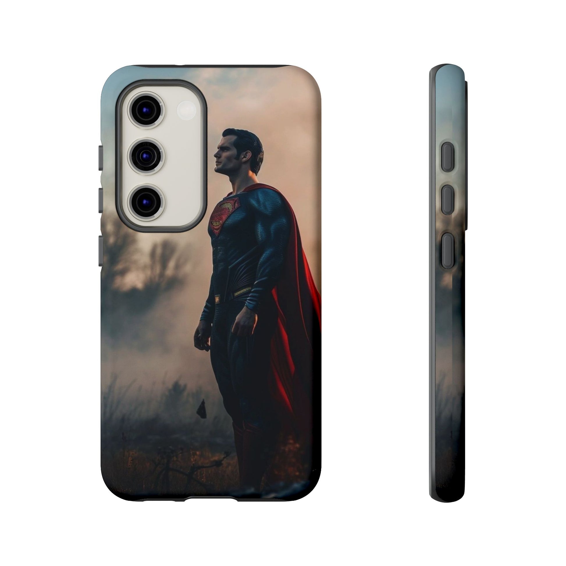 Henry Cavil Superman Tough Cases for iPhones, Samsung, and Pixel