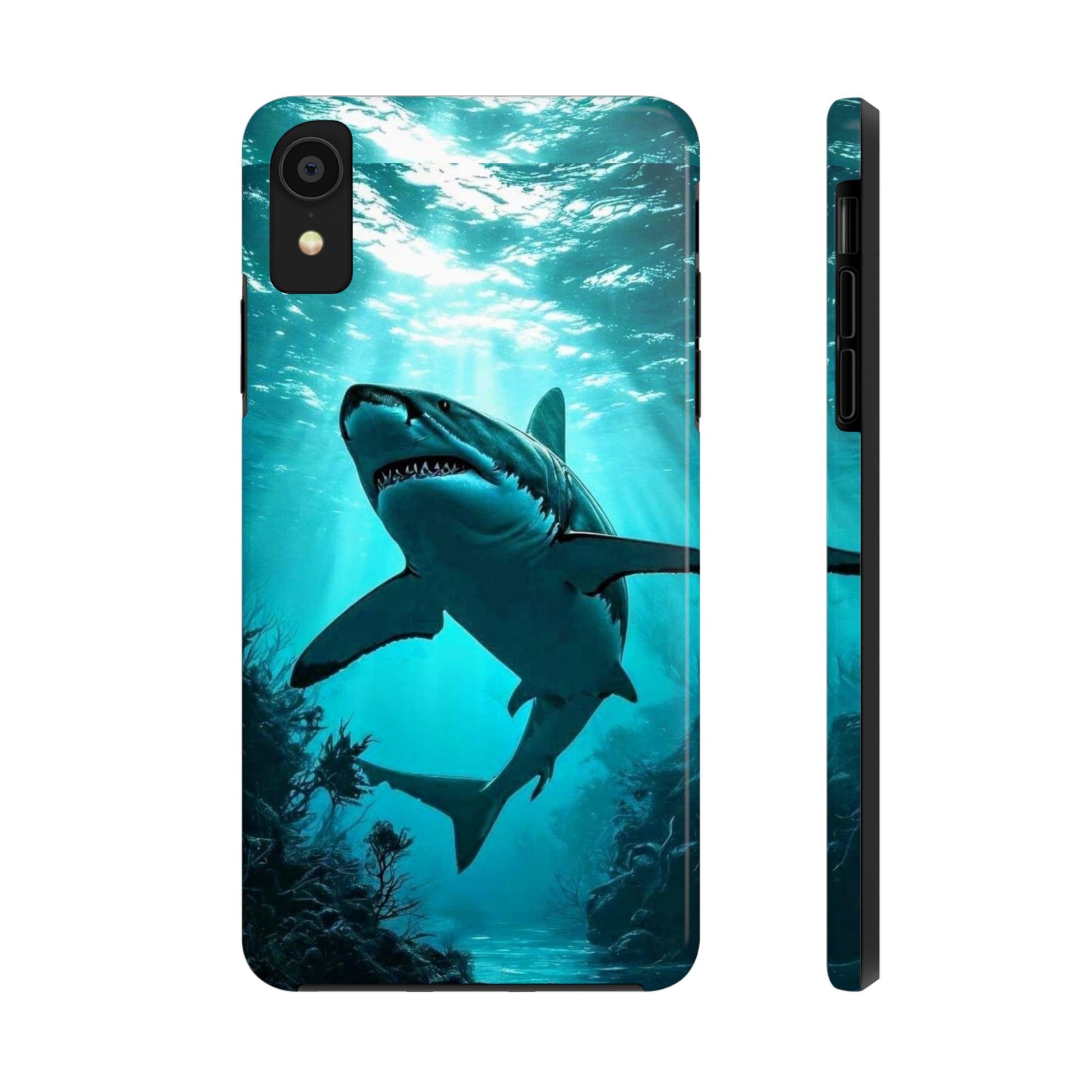 Killer Shark Theme Phone Cases for iPhones & Samsung Phones