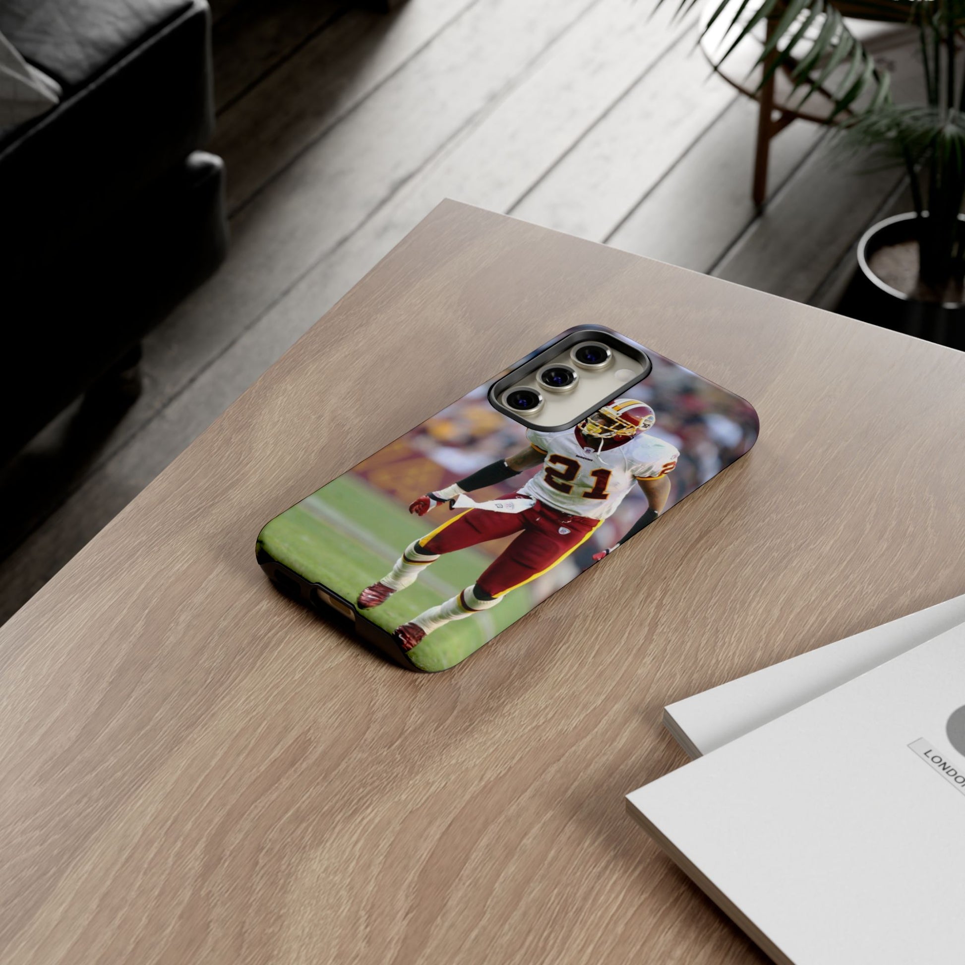 Sean Taylor Classic Redskins Football Tough Cases for iPhones, Samsung, and Pixel