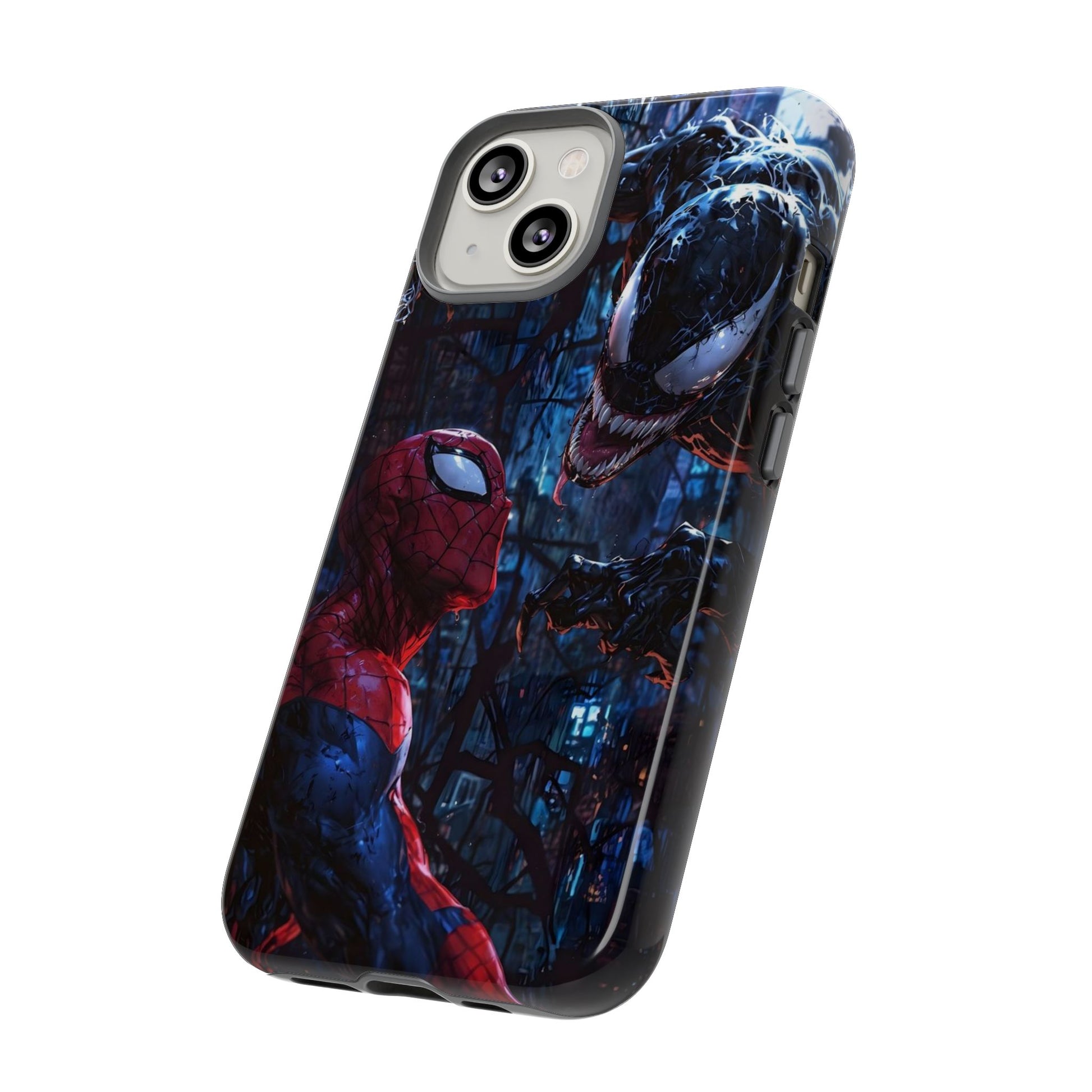 Venom x Spiderman Phone Case, Tough Cases for iPhones, Samsung, and Pixel