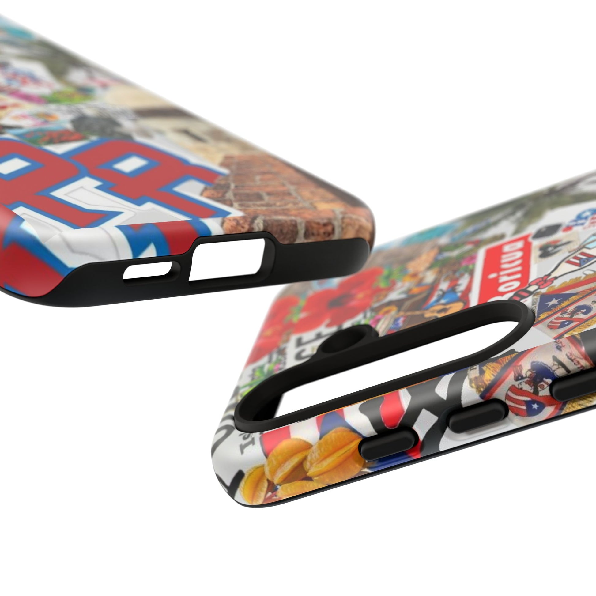 Puerto Rico Boricua Art Tough Cases for iPhones, Samsung, and Pixel
