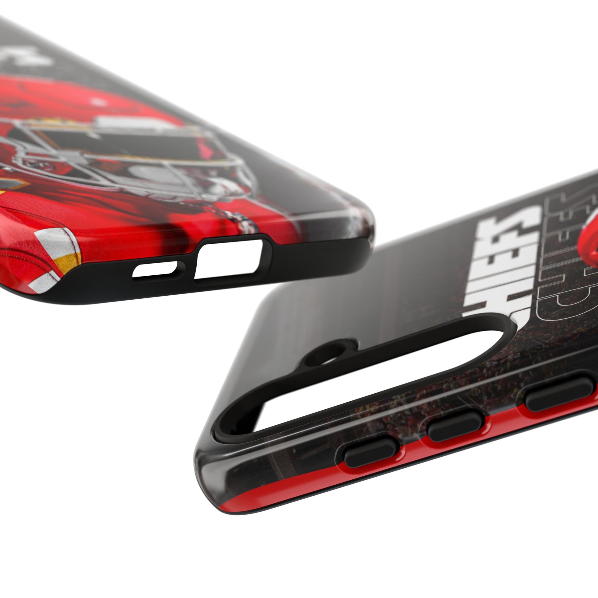 Kansas City Chiefs Football Helmet Logo Tough Cases for iPhones, Samsung, and Pixel
