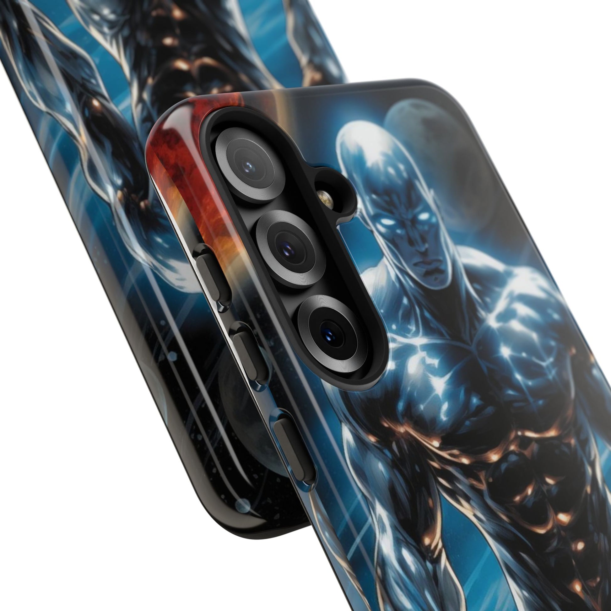 The Silver Surfer Comic Art Phone Case, Tough Cases for iPhones, Samsung, and Pixel