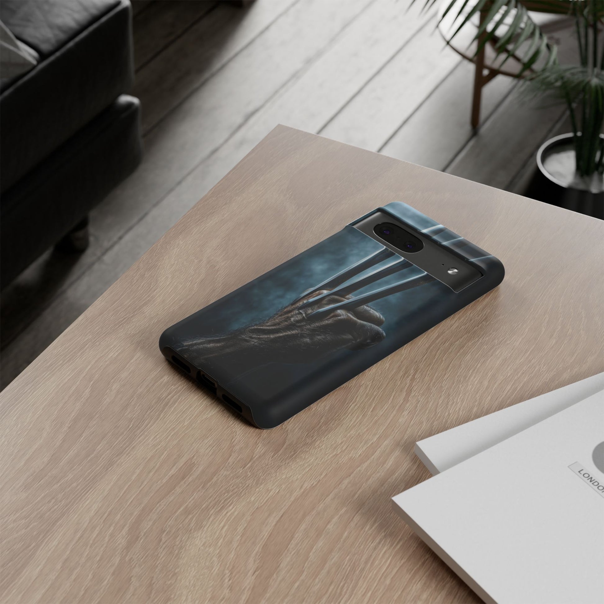 Logan's Claws Wolverine Tough Cases for iPhones, Samsung, and Pixel
