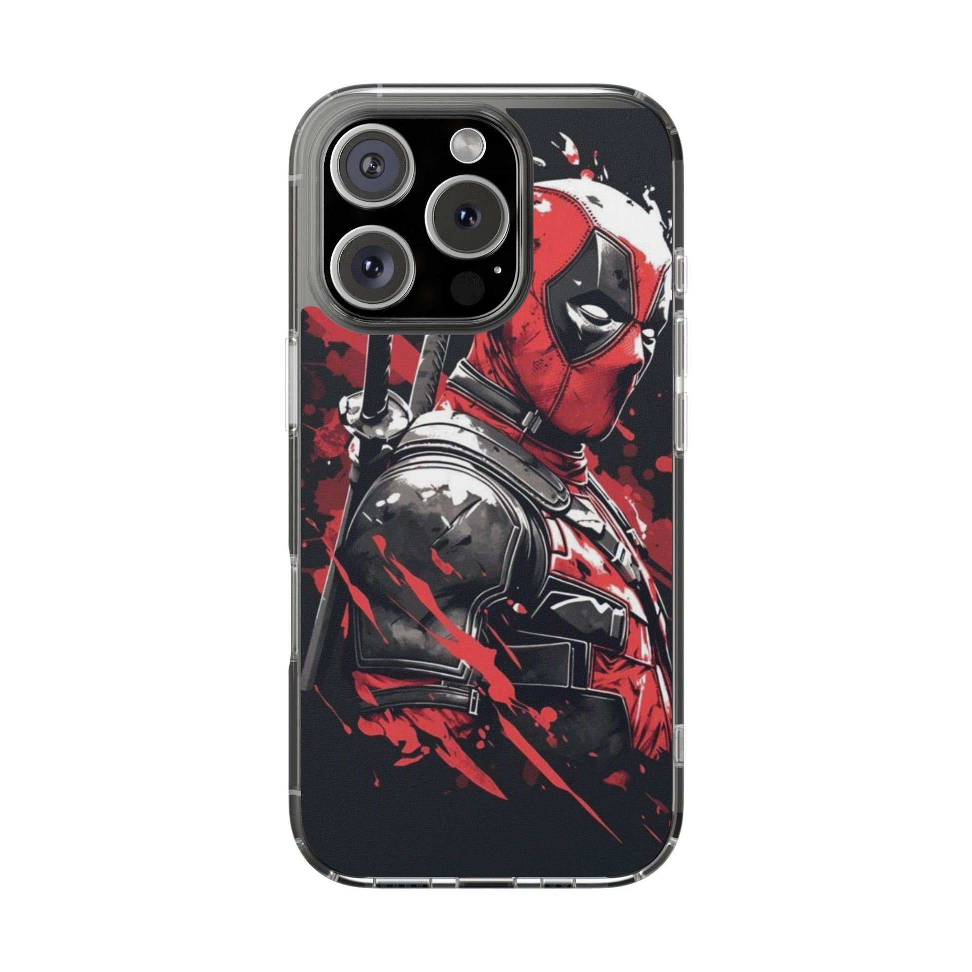 Phone Case, Deadpool Inspired, Iphone, Samsung, Marvel Gift, Comic Book Fan,