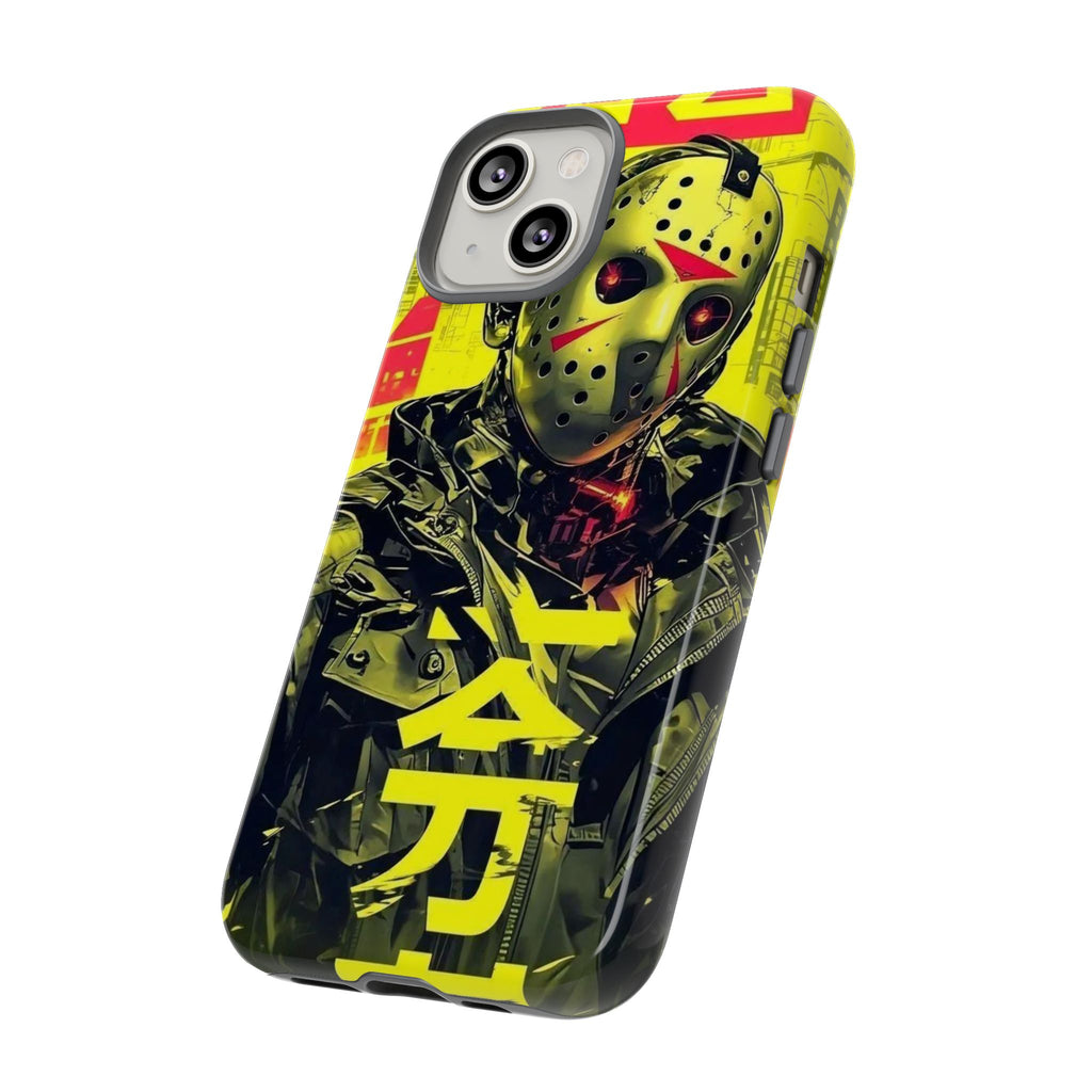 Cyberpunk X Jason Voorhees Tough Cases for iPhones, Samsung, and Pixel