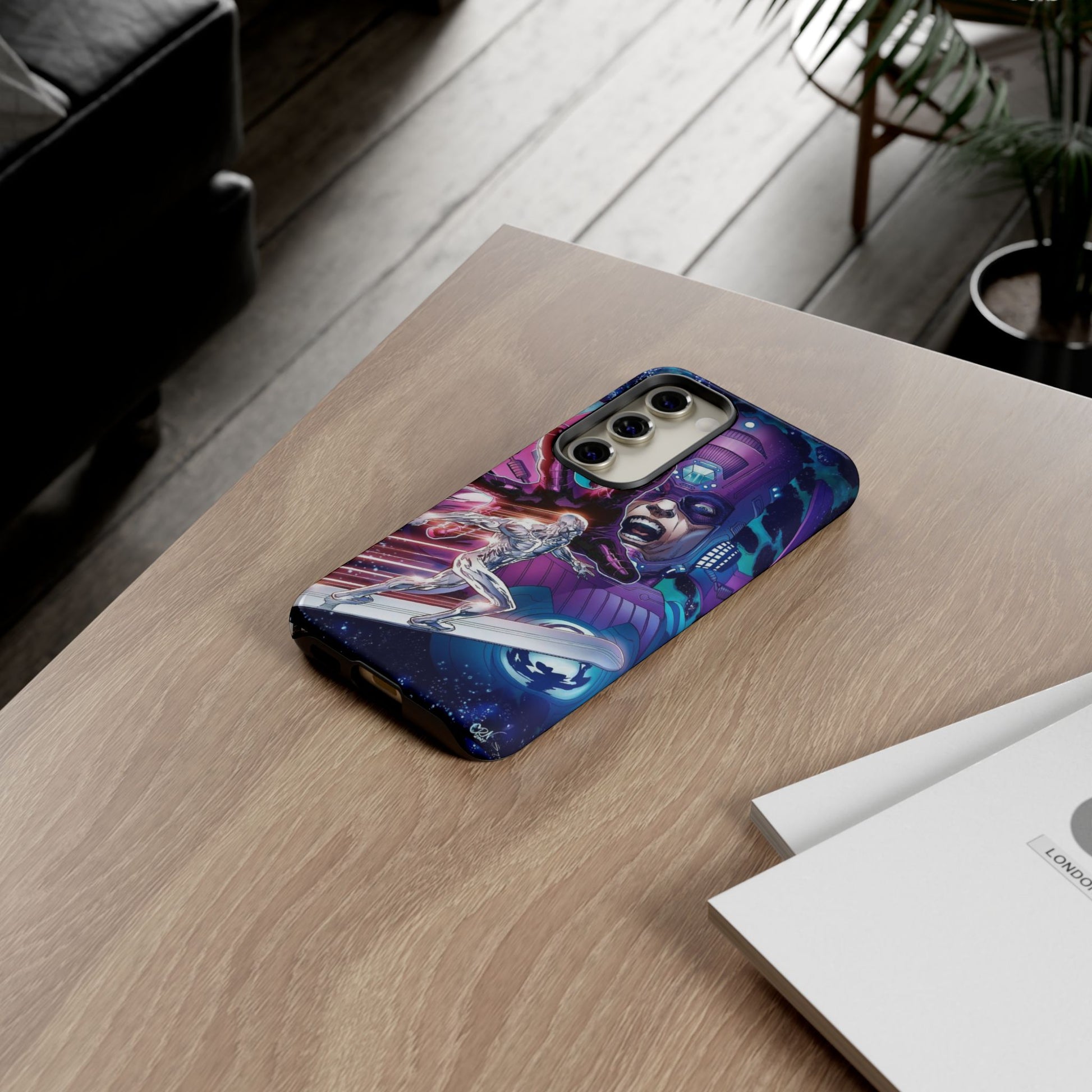 Galactus x Silver Surfer Marvel Phone Case, Tough Cases for iPhones, Samsung, and Pixel