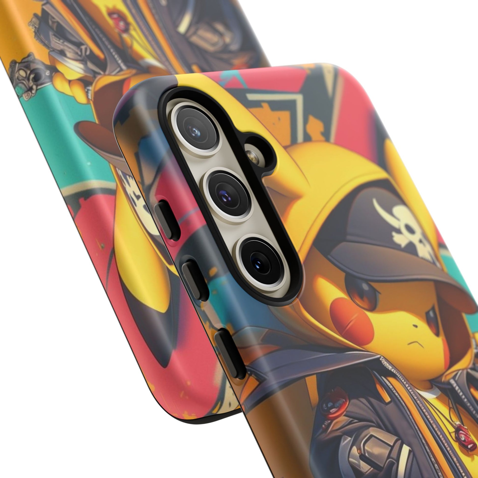 Cute Poke Bear Phone Case, Tough Cases for iPhones, Samsung, and Pixel