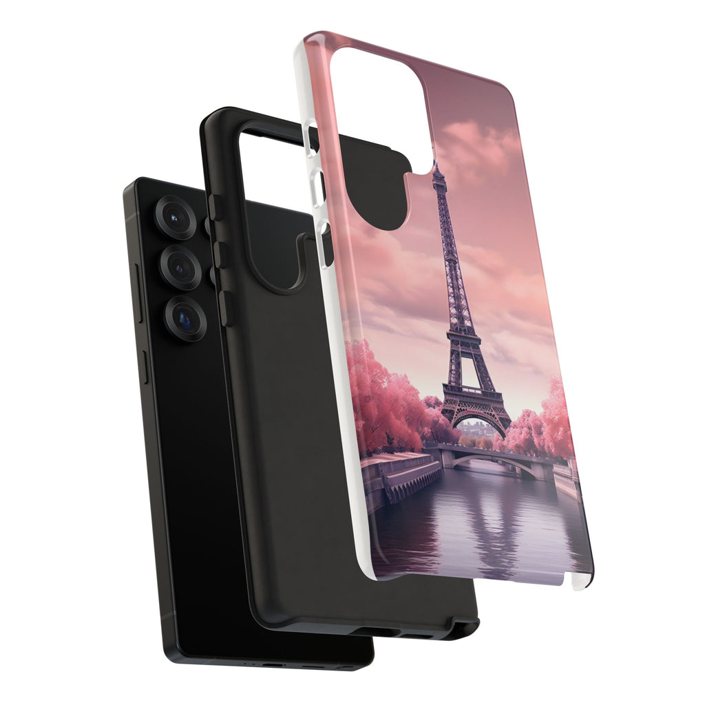 Eiffel Tower Paris Tough Cases for iPhones, Samsung, and Pixel
