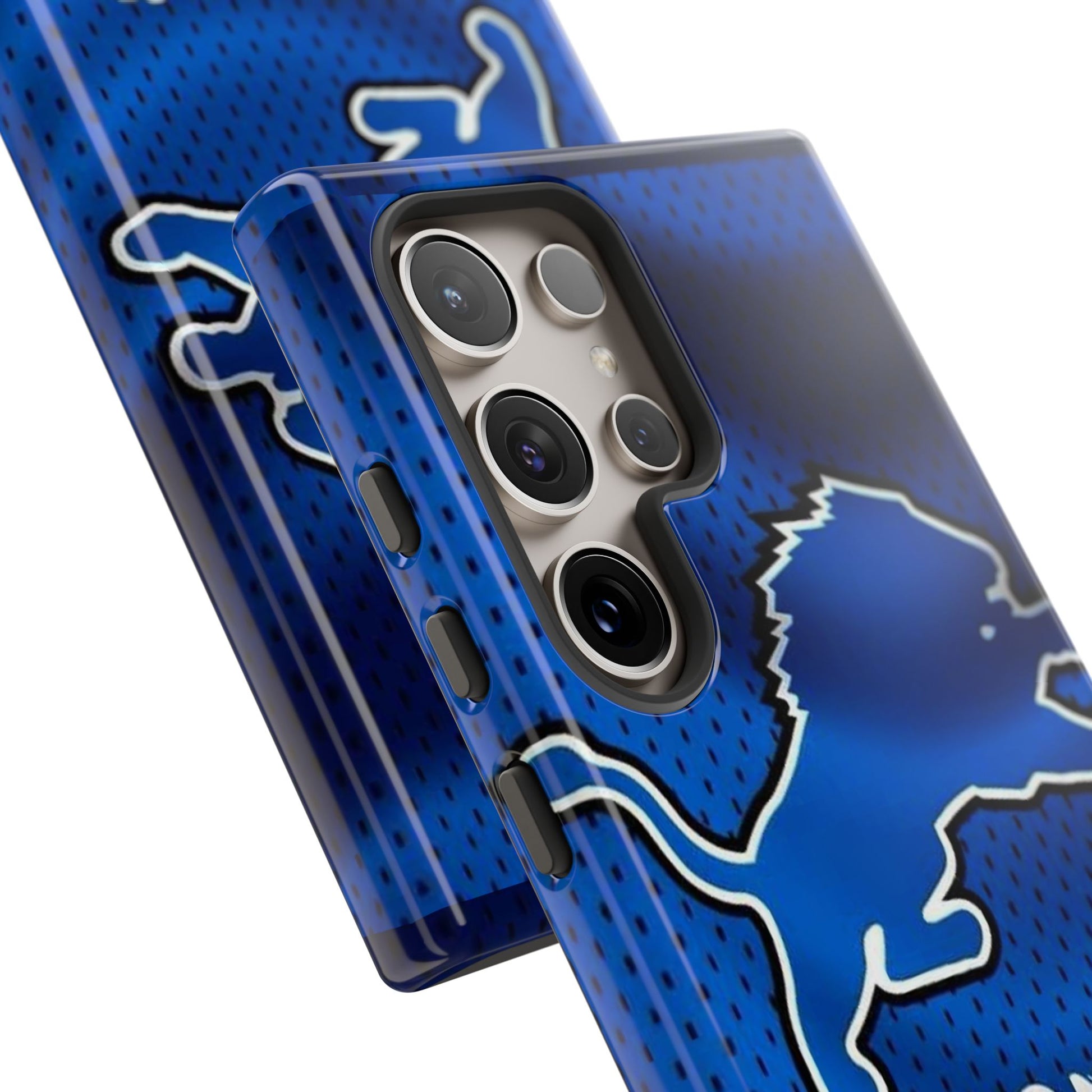 Detroit Lions Football Jersey Phone Case, Tough Cases for iPhones, Samsung, and Pixel