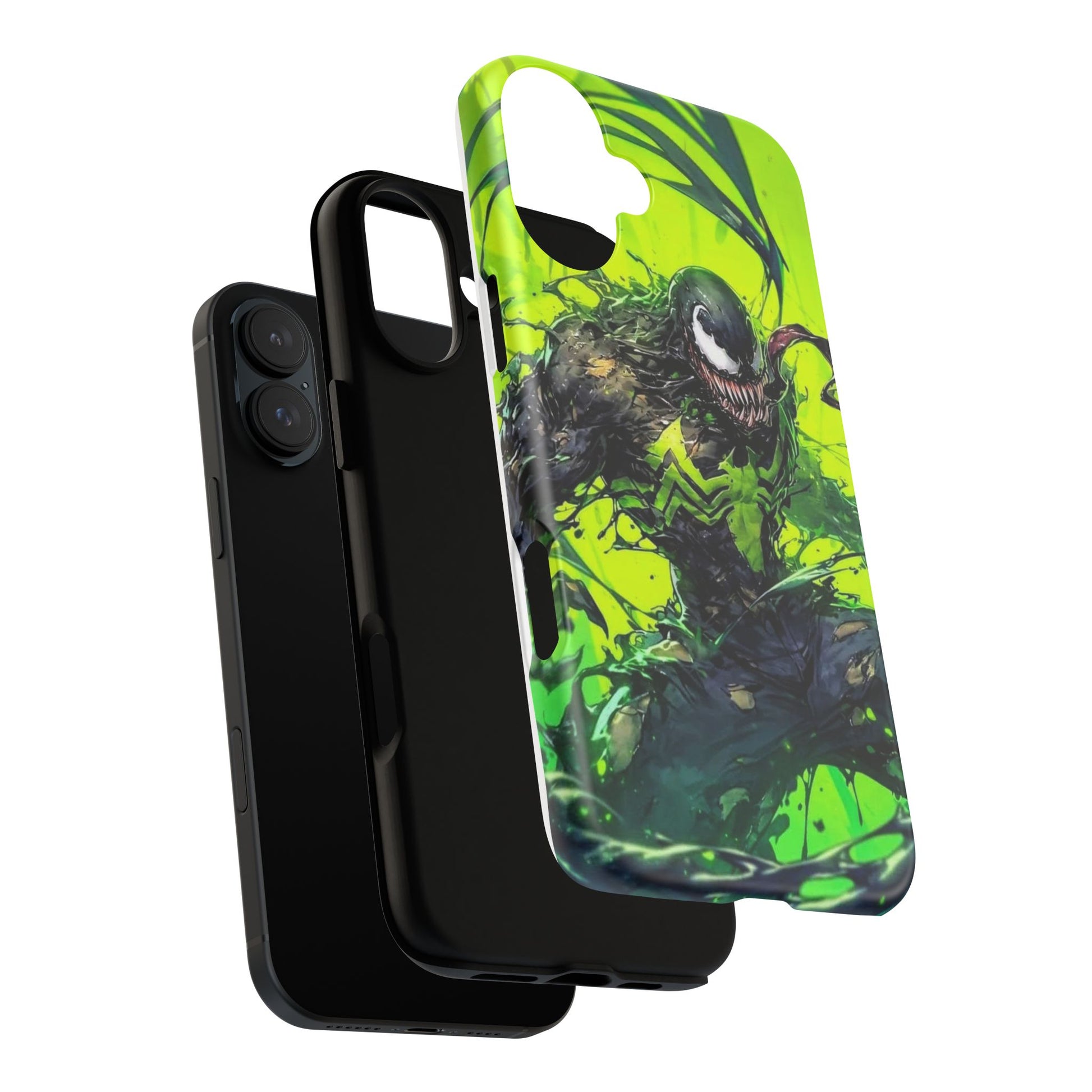 Evil Venom Phone Case, Tough Cases, Marvel Comics Phone for iPhones, Samsung, and Pixel