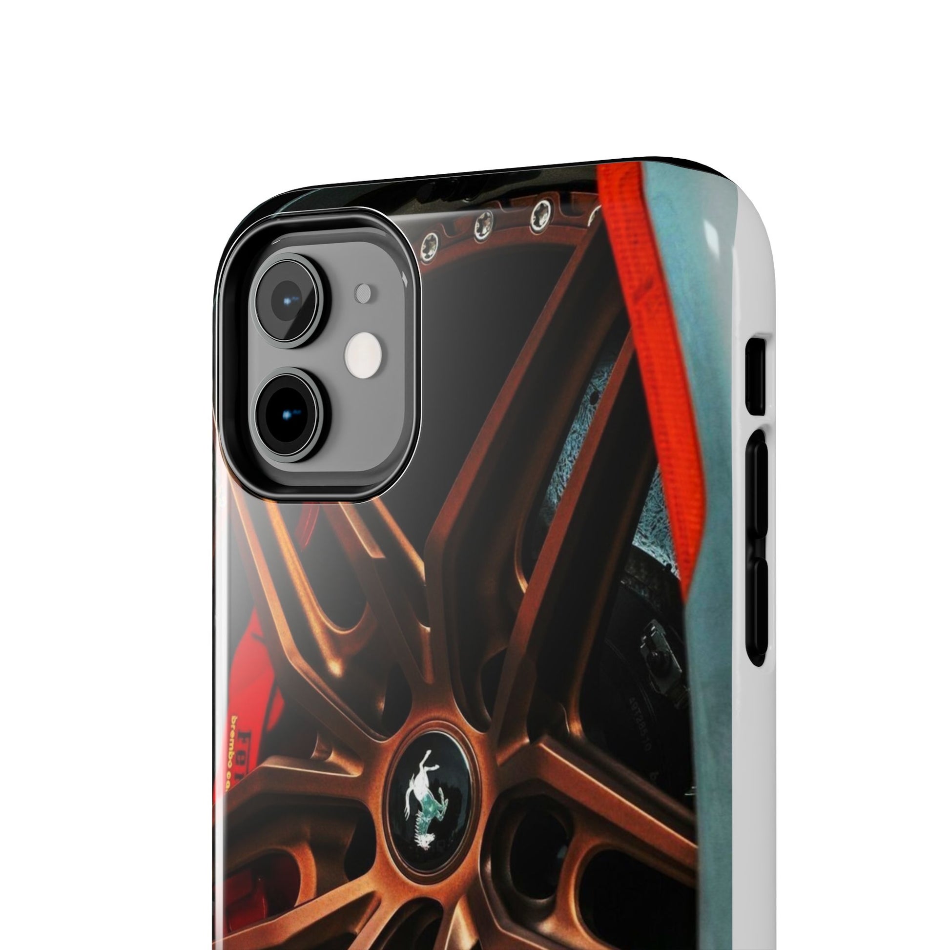 Sports Car Racing Wheel tough Phone Cases for Iphones & Samsung Durable
