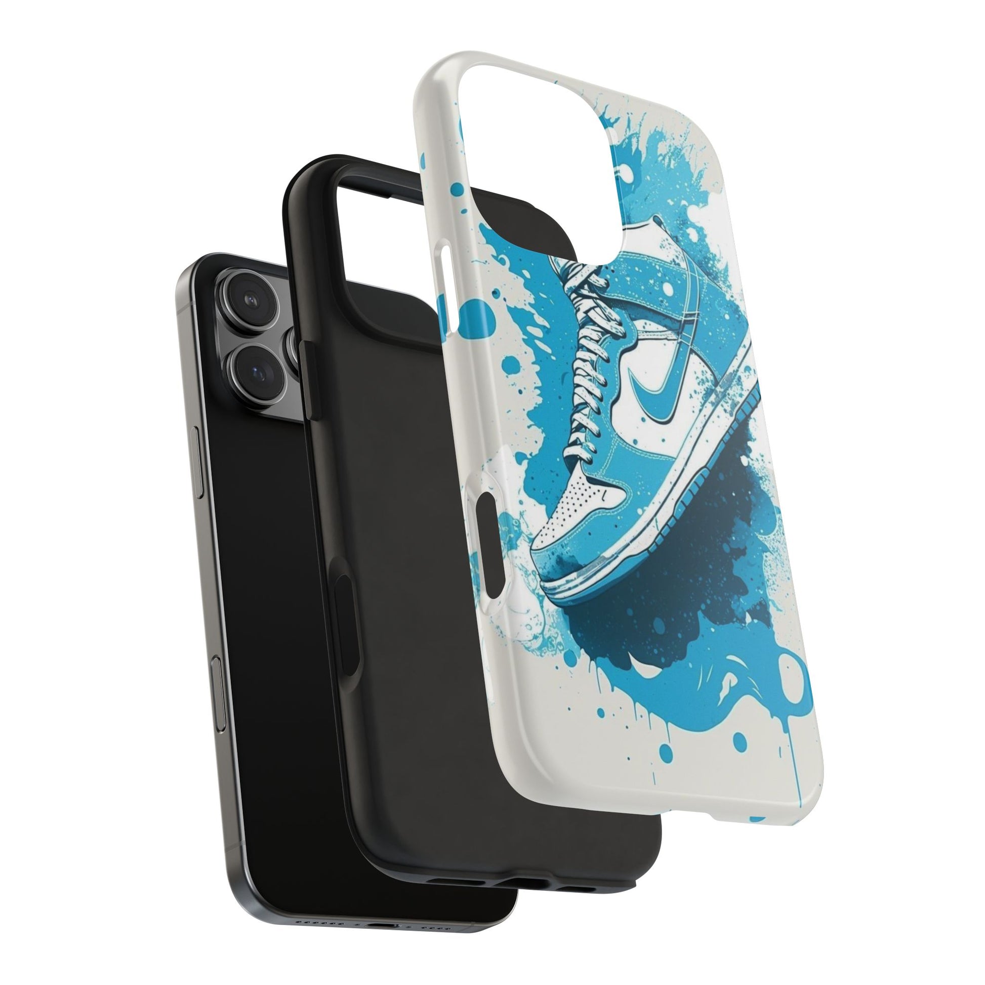 Baby Blue Jordan's Theme Phone Cases for Iphones & Samsung Phones