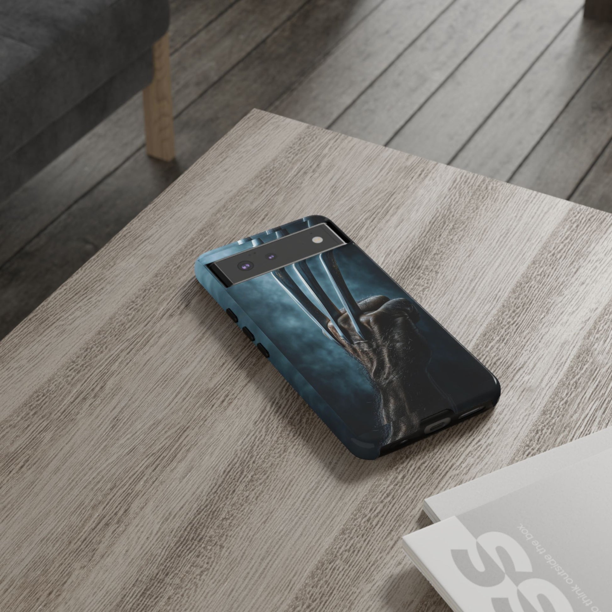Logan's Claws Wolverine Tough Cases for iPhones, Samsung, and Pixel