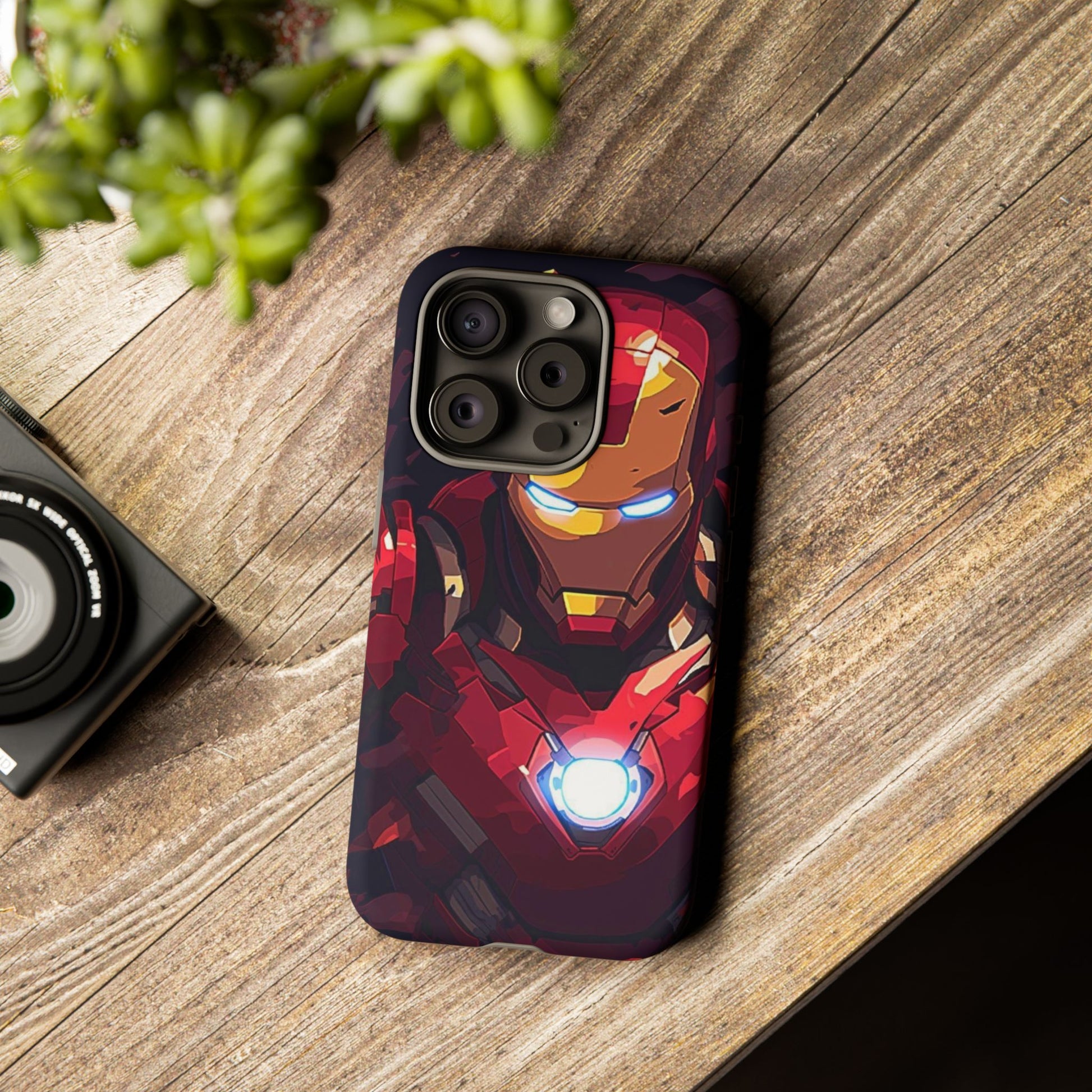 Invincible Iron Man Tough Cases for iPhones, Samsung, and Pixel