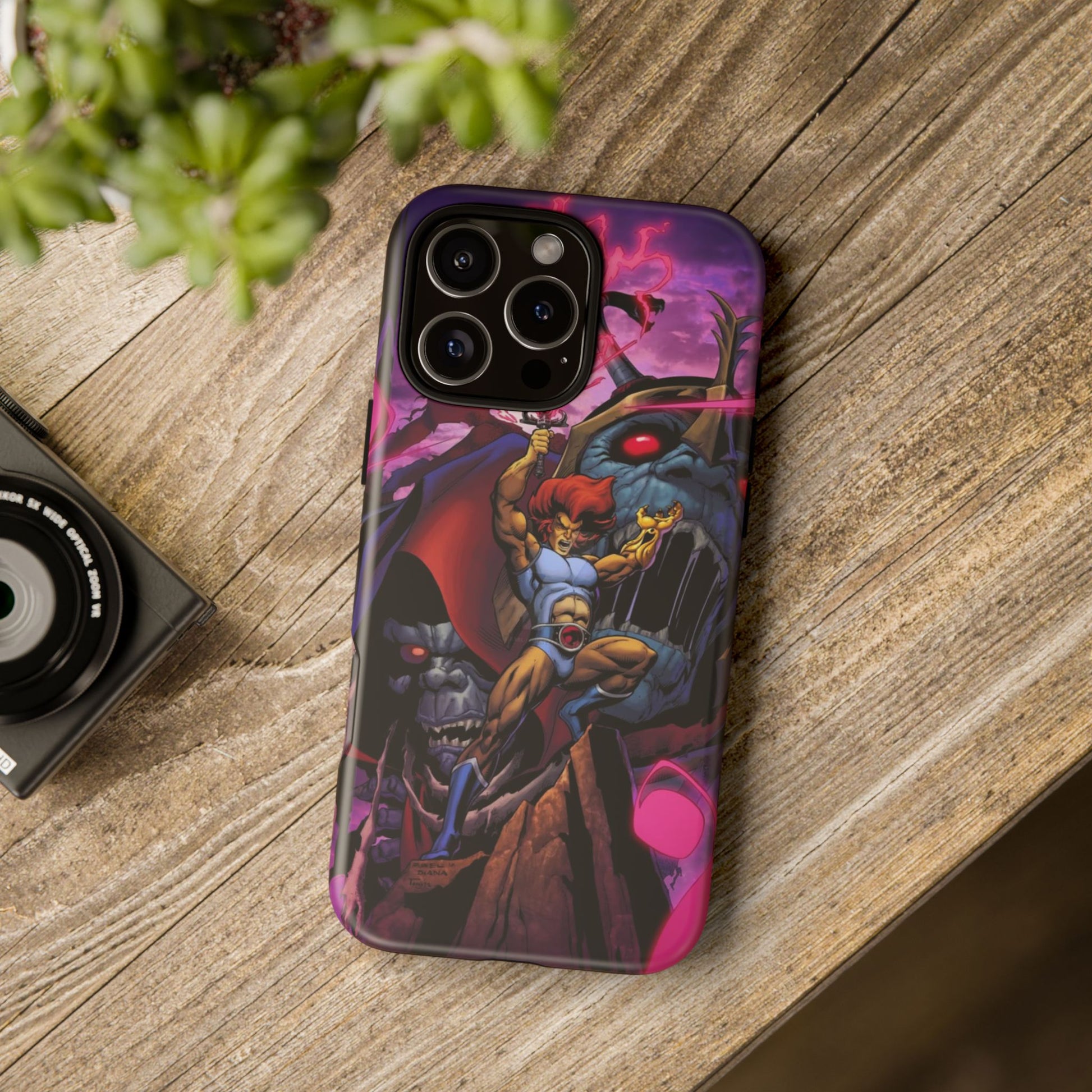 Thundercats Lion O x Mumra Tough Cases for iPhones, Samsung, and Pixel