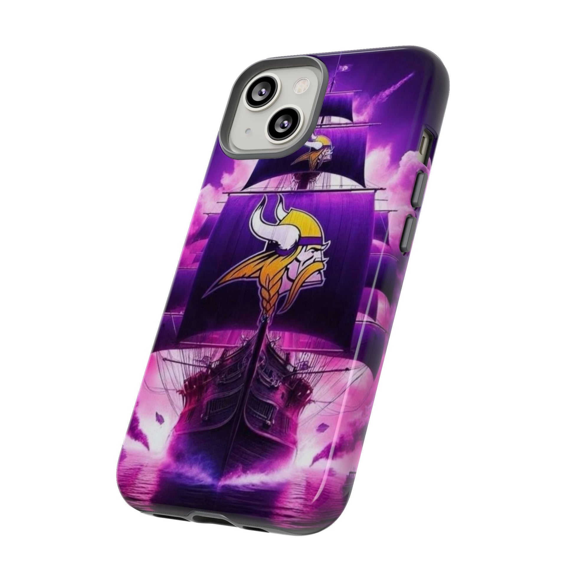 Minnesota Vikings Ship Football Phone Case, Tough Cases for iPhones, Samsung, and Pixel