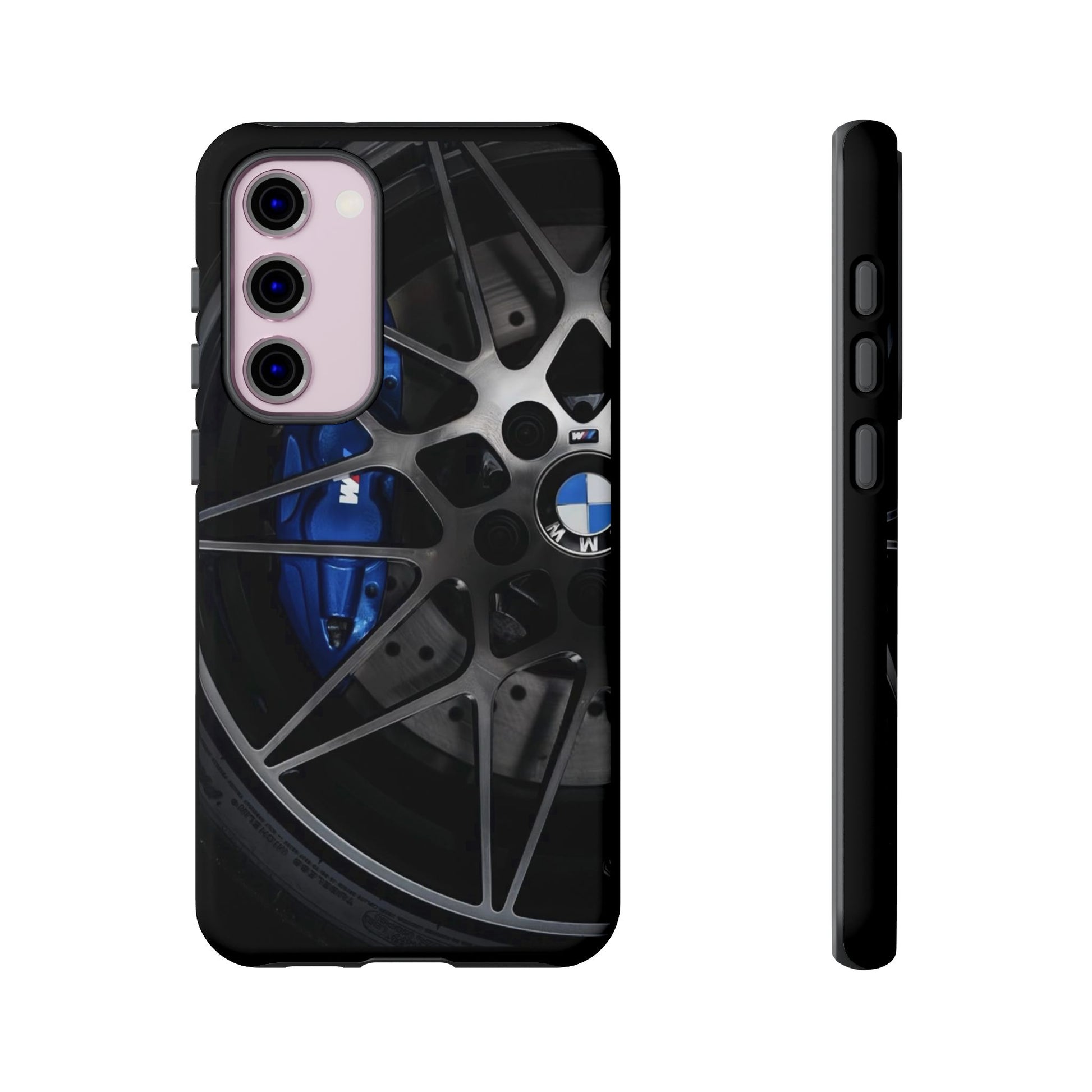 BMW M3 Racing Wheels Tough Cases for iPhones, Samsung, and Pixel