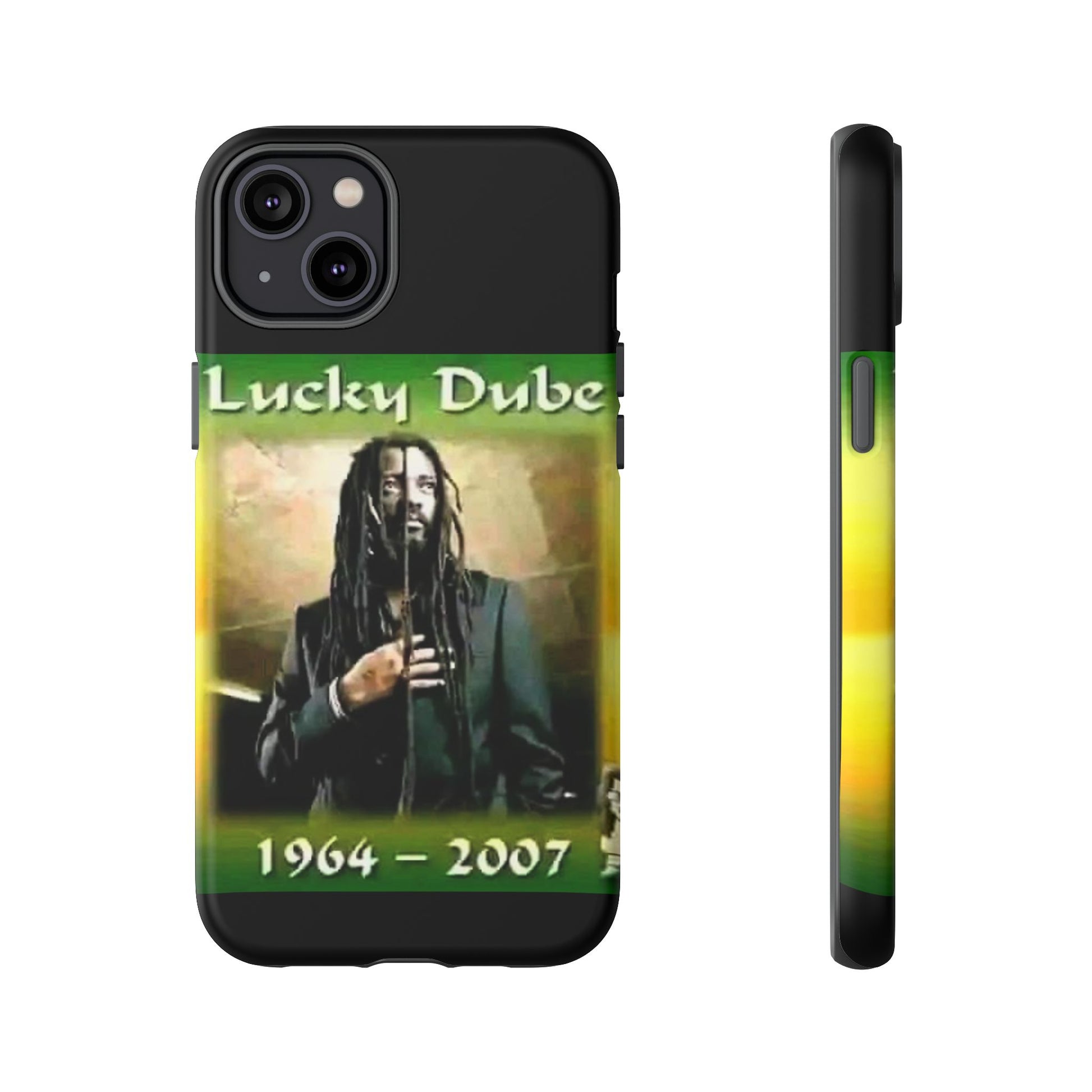 Lucky Dube Tough Cases for iPhones, Samsung, and Pixel