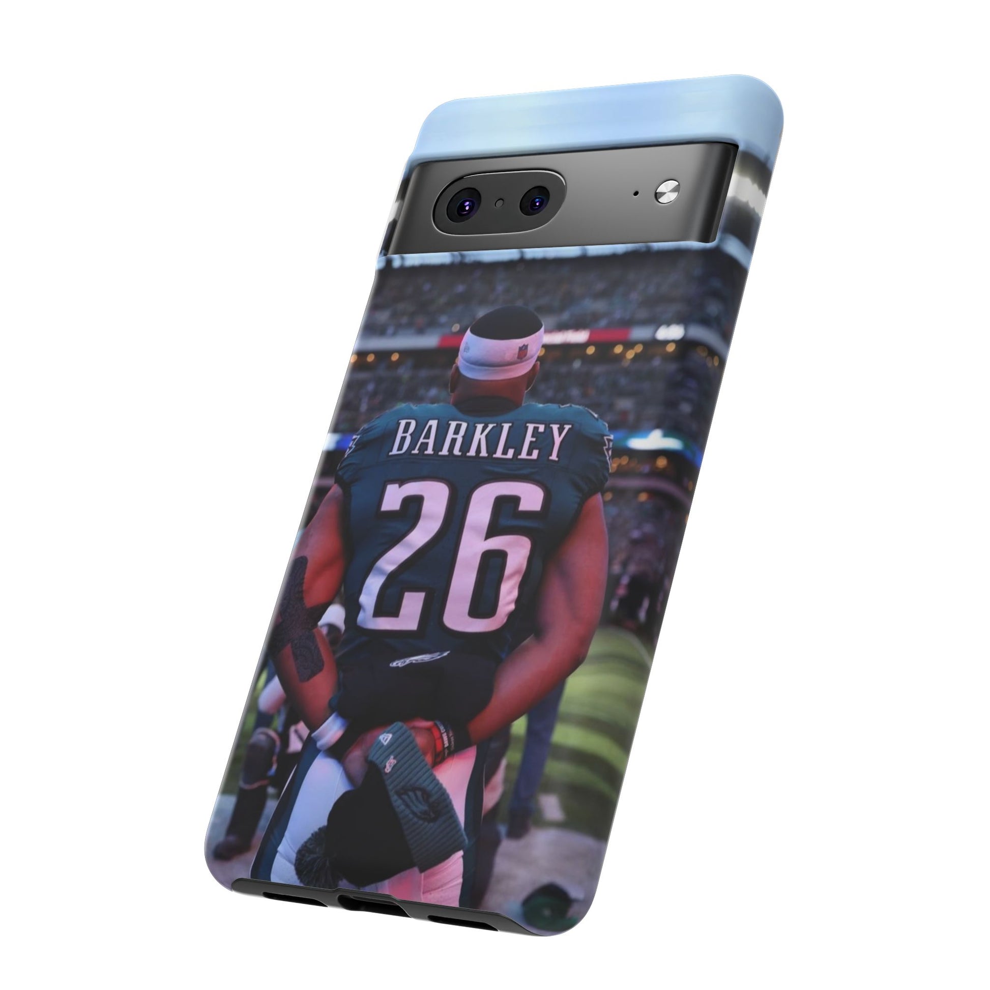 Eagles Football Saquon Barkley Tough Cases for iPhones, Samsung, and Pixel