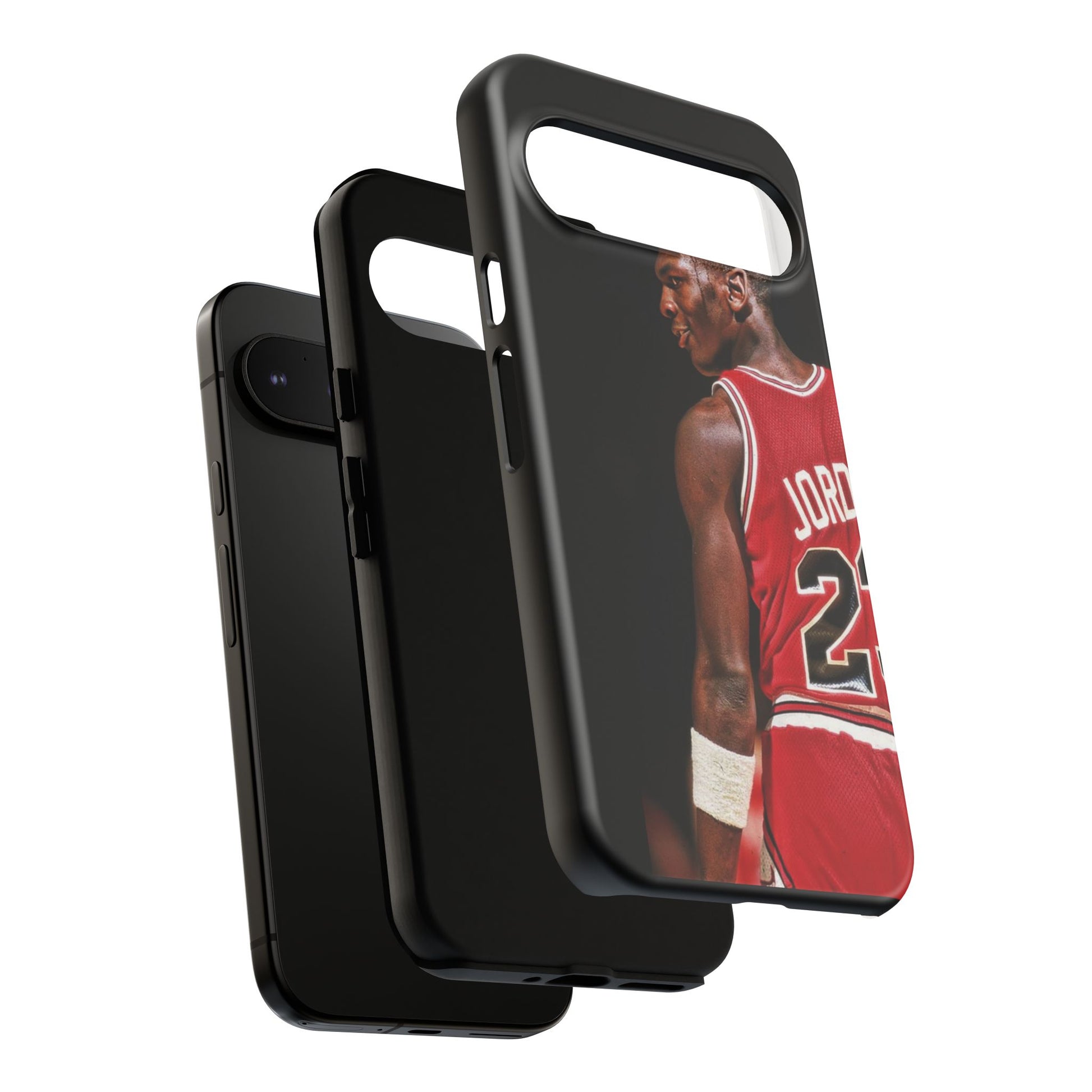 Basketball Legend Michael Jordan Tough Cases for iPhones, Samsung, and Pixel