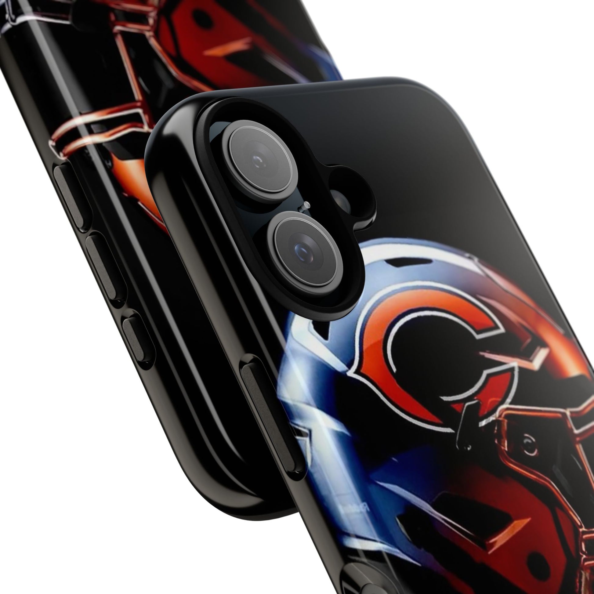 Football Helmet Chicago Bears Phone Case, Tough Cases for iPhones, Samsung, and Pixel