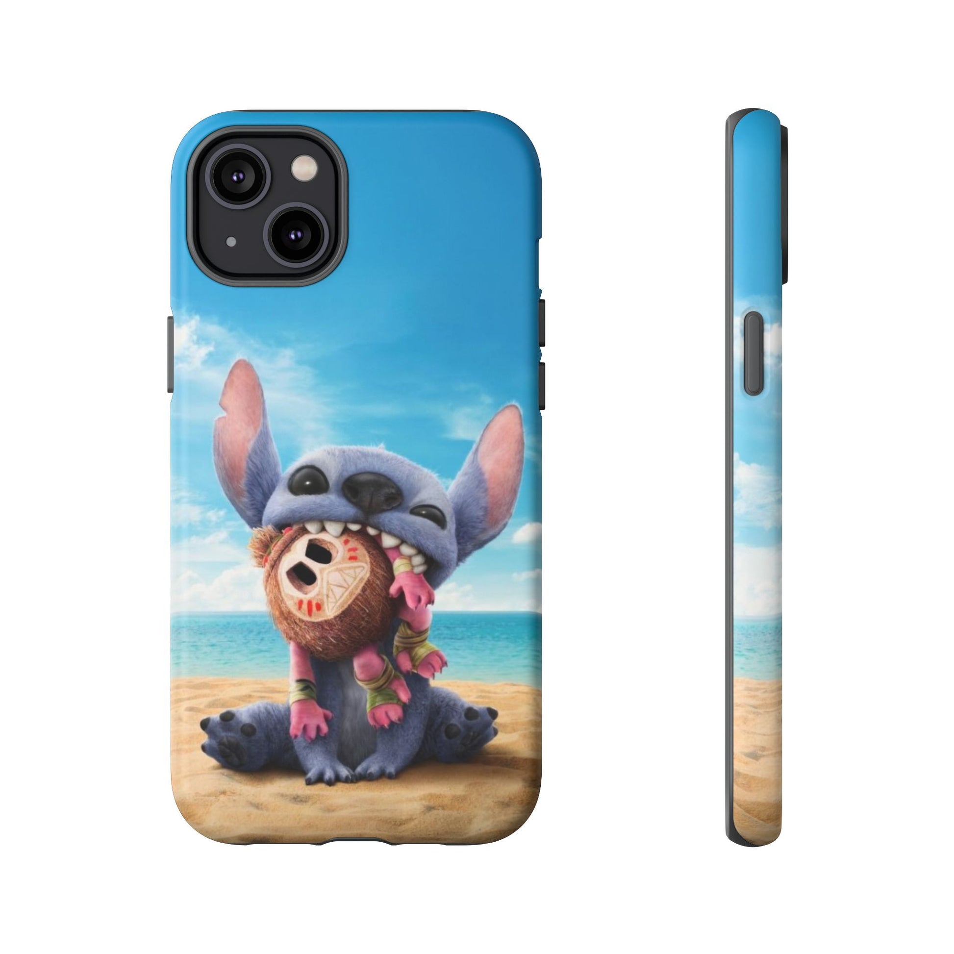 Stitch Beach Sunset Landscape Phone Case for iPhone, Samsung Galaxy, & Pixel Phones