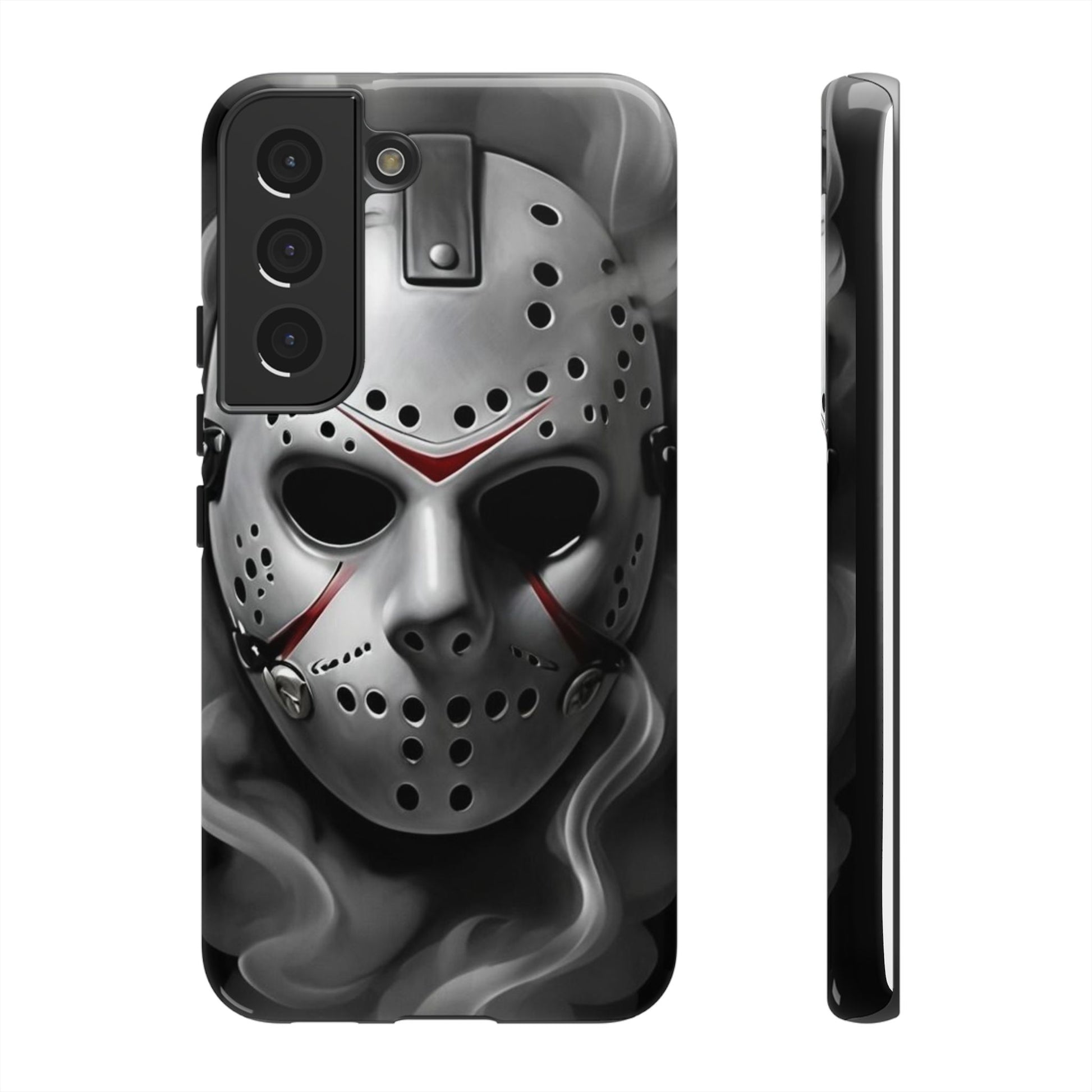 Friday the 13th Jason's Mask Tough Cases for iPhones, Samsung, and Pixel