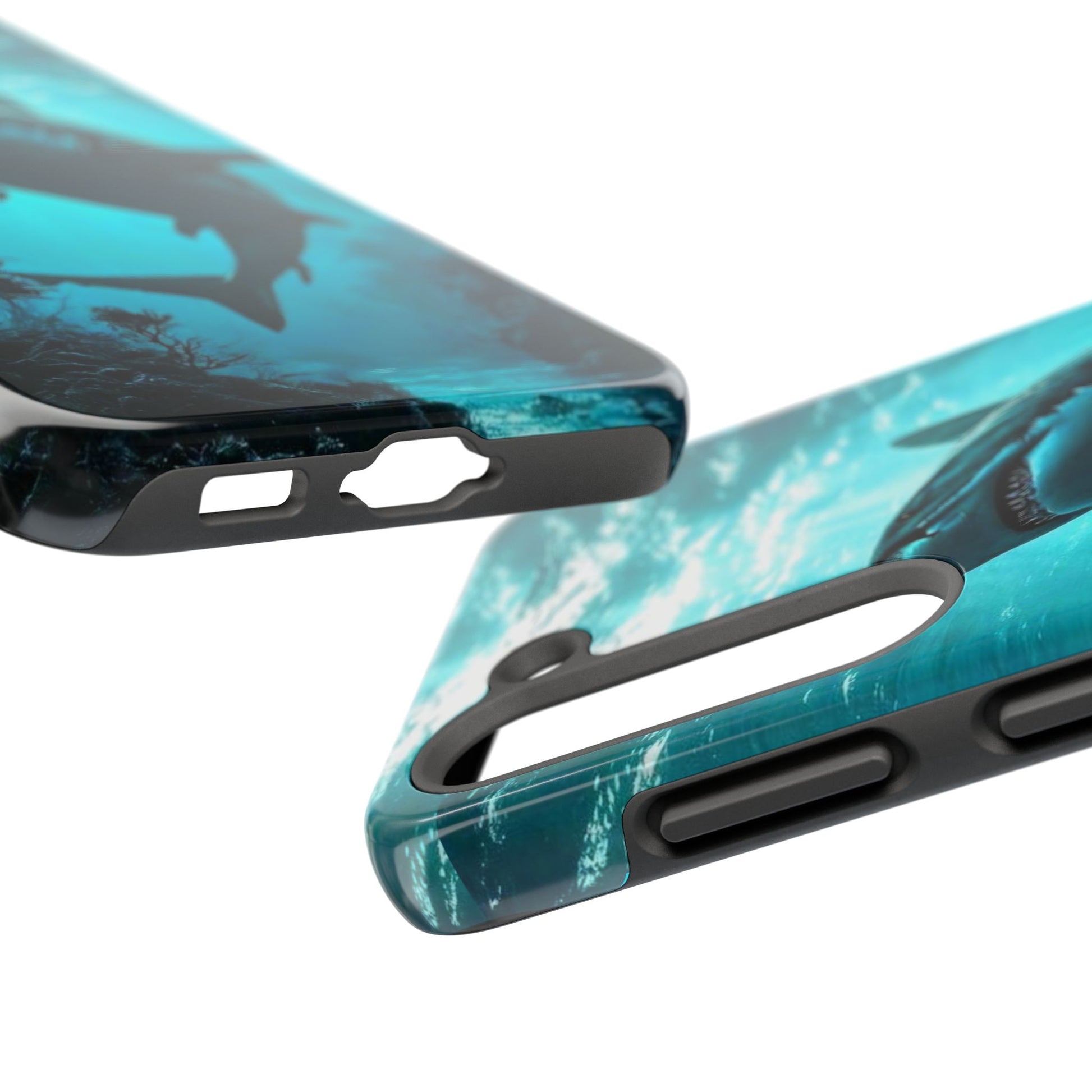 Killer Shark Theme Phone Cases for iPhones & Samsung Phones