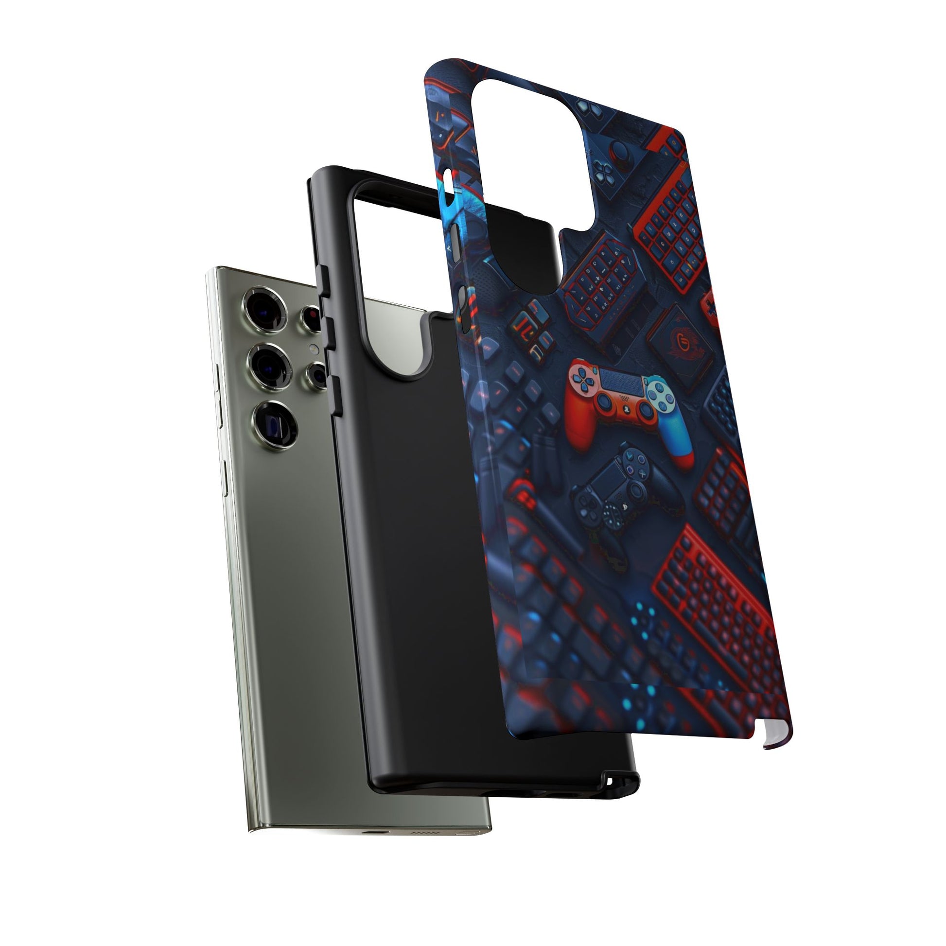 Gamer Themed Controllers Tough Cases for iPhones, Samsung, and Pixel