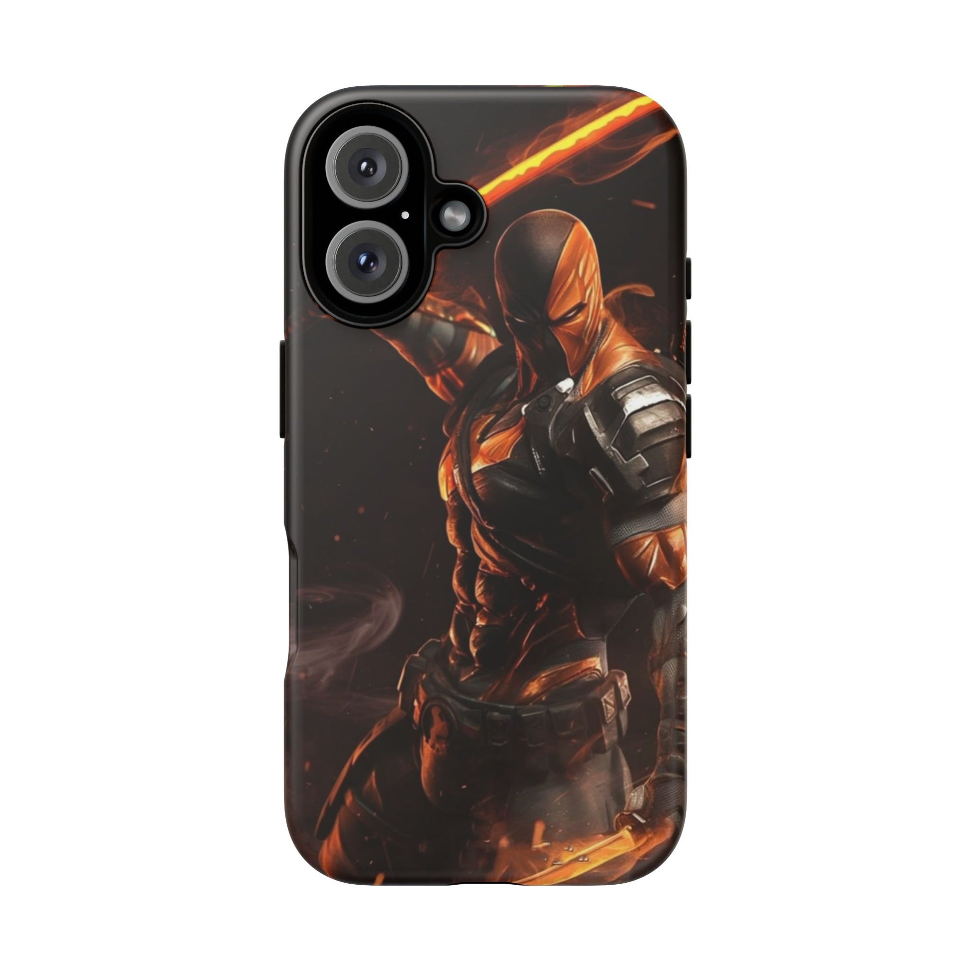 DC Comics Death Stroke Tough Cases for iPhones, Samsung, and Pixel