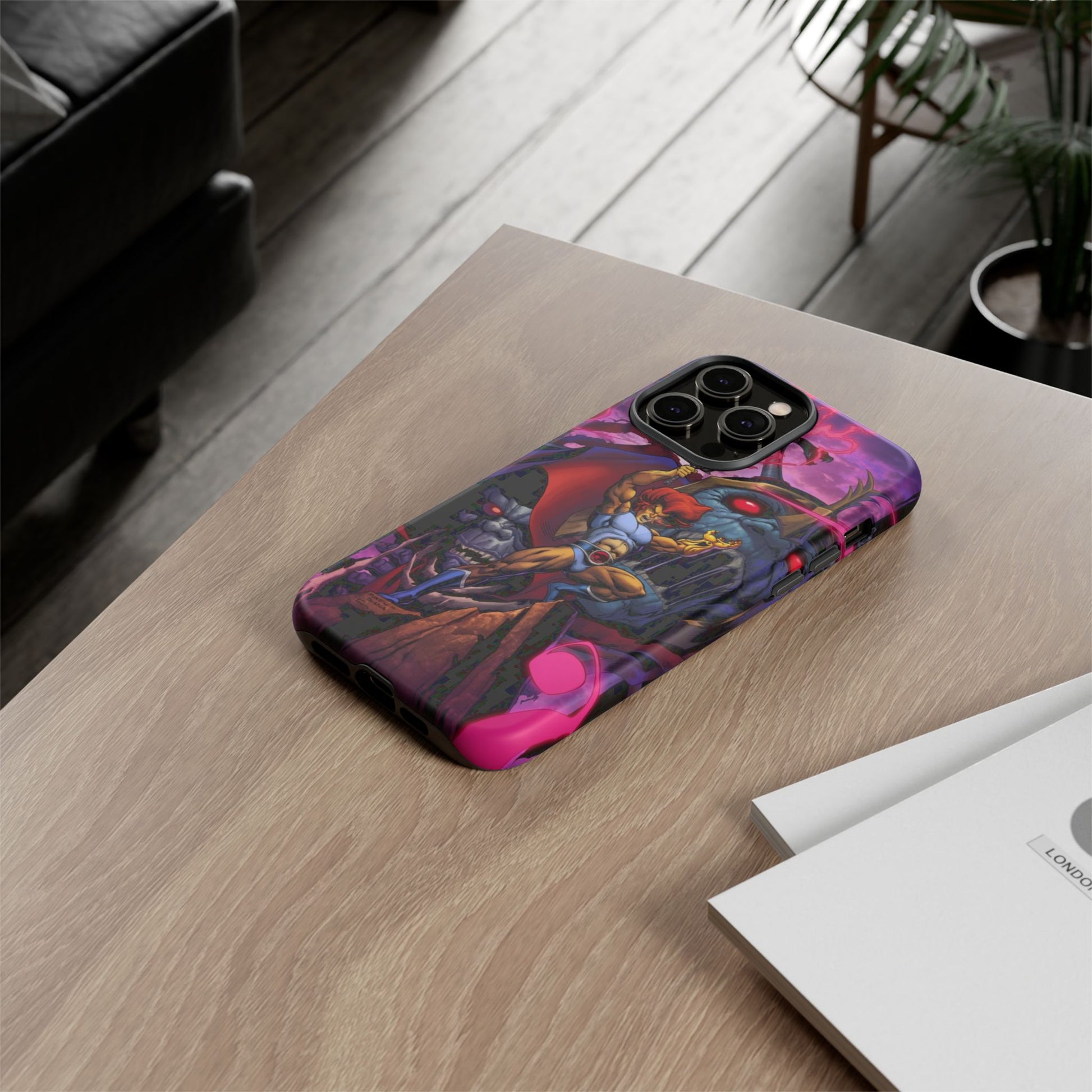 Thundercats Lion O x Mumra Tough Cases for iPhones, Samsung, and Pixel