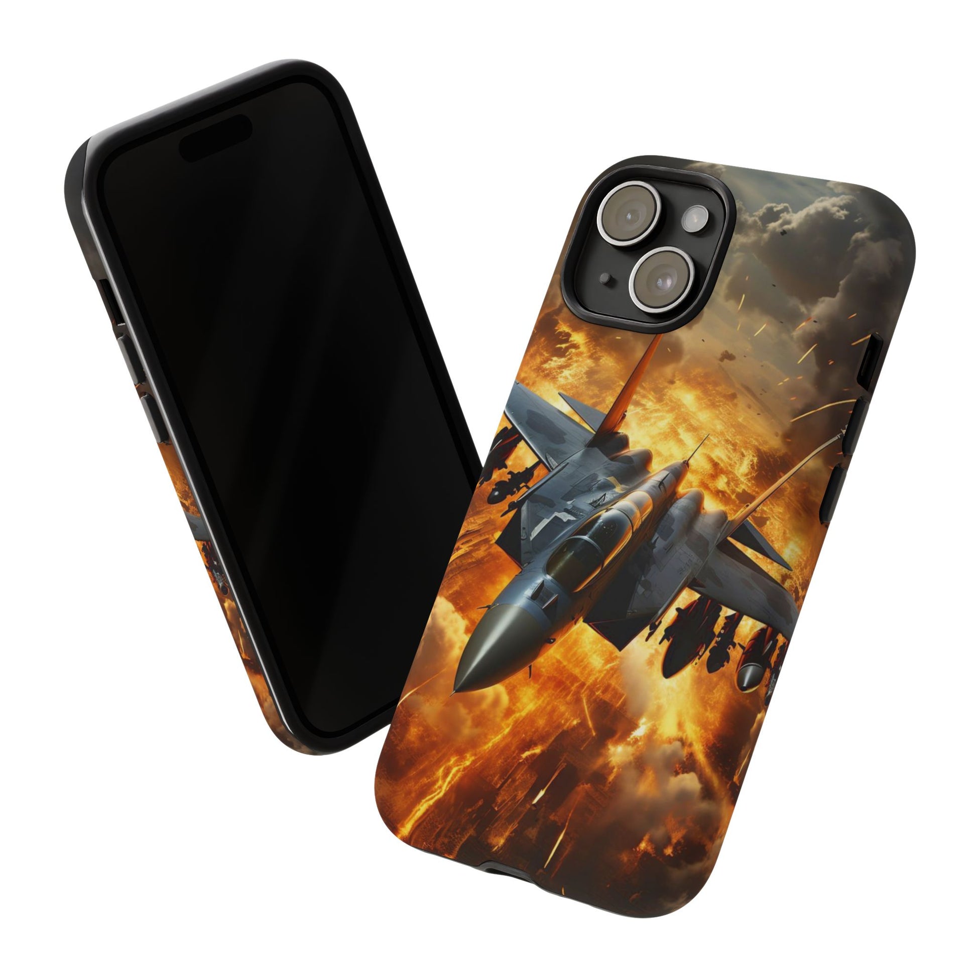 F-15 Fighter Jet Tough Cases for iPhones, Samsung, and Pixel