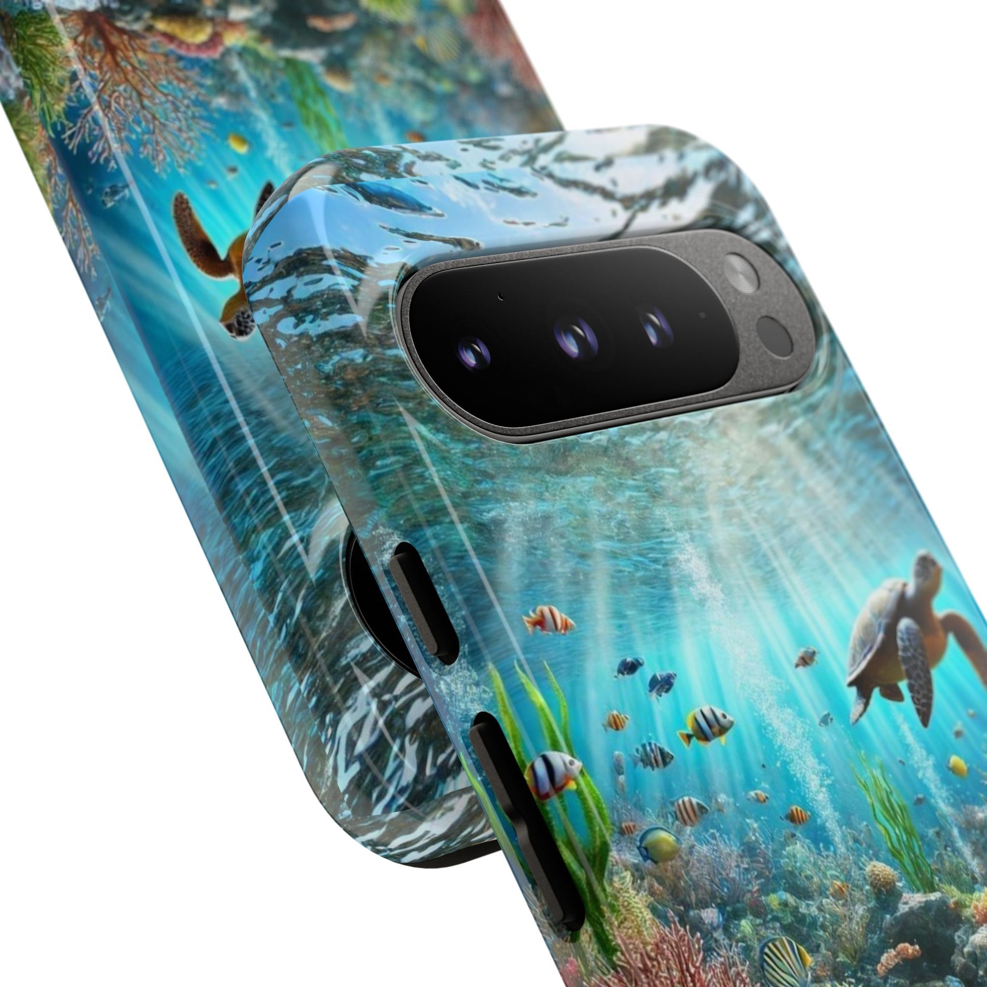 Under Sea Landscape Tough Cases for iPhones, Samsung, and Pixel