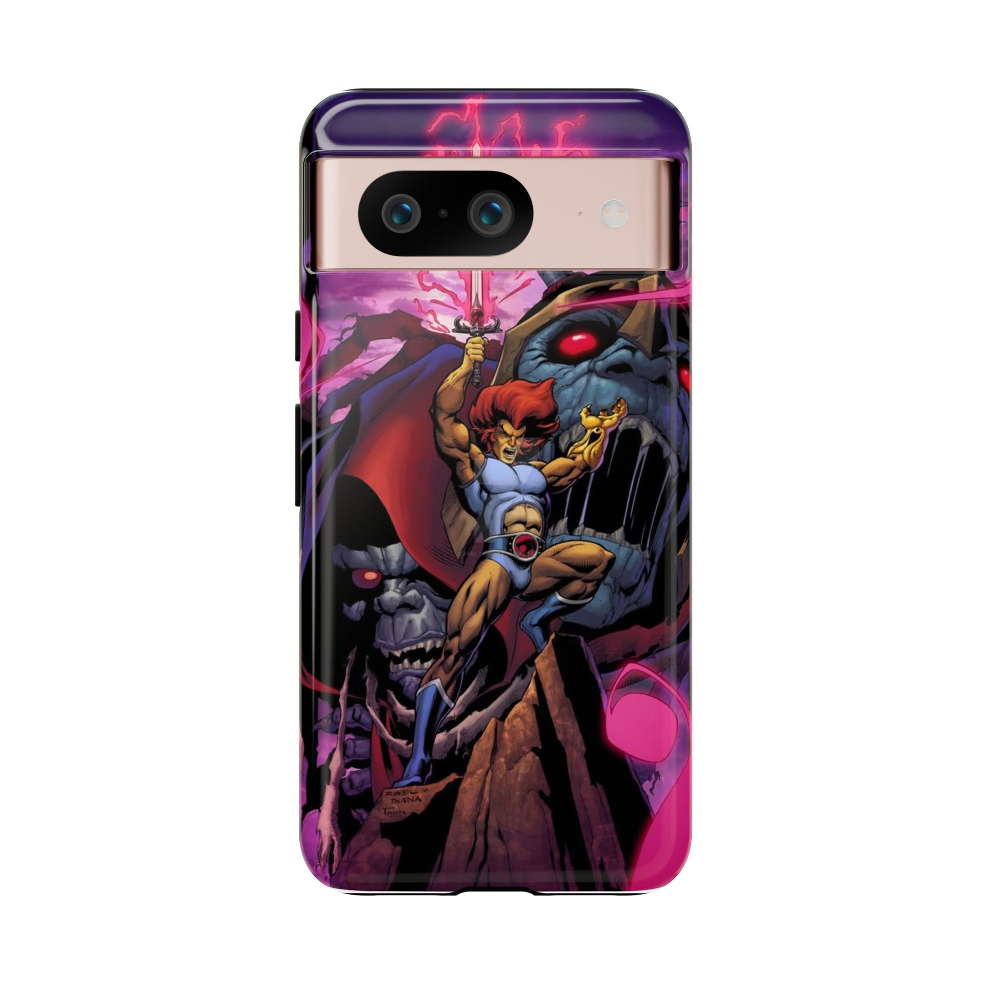 Thundercats Lion O x Mumra Tough Cases for iPhones, Samsung, and Pixel