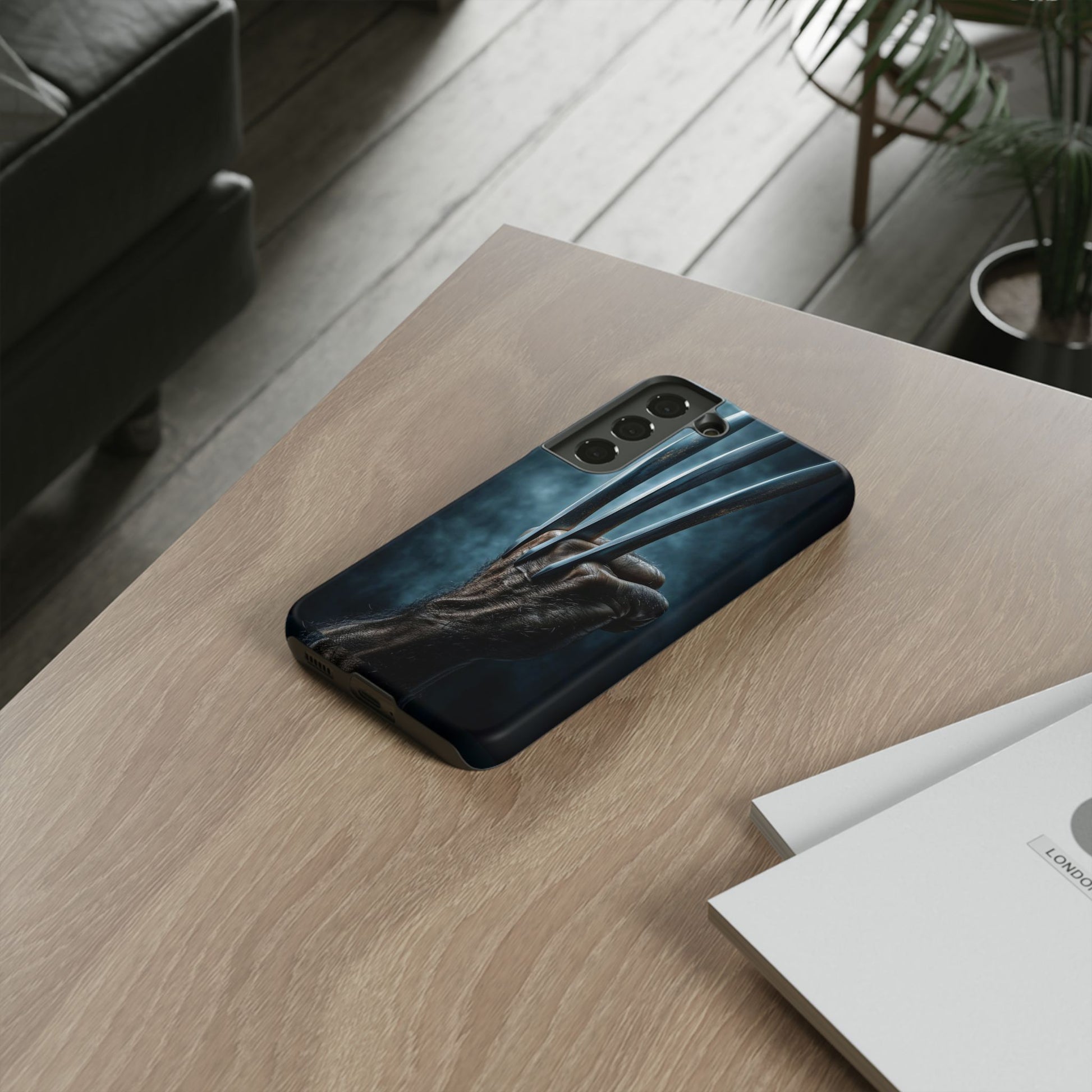 Logan's Claws Wolverine Tough Cases for iPhones, Samsung, and Pixel