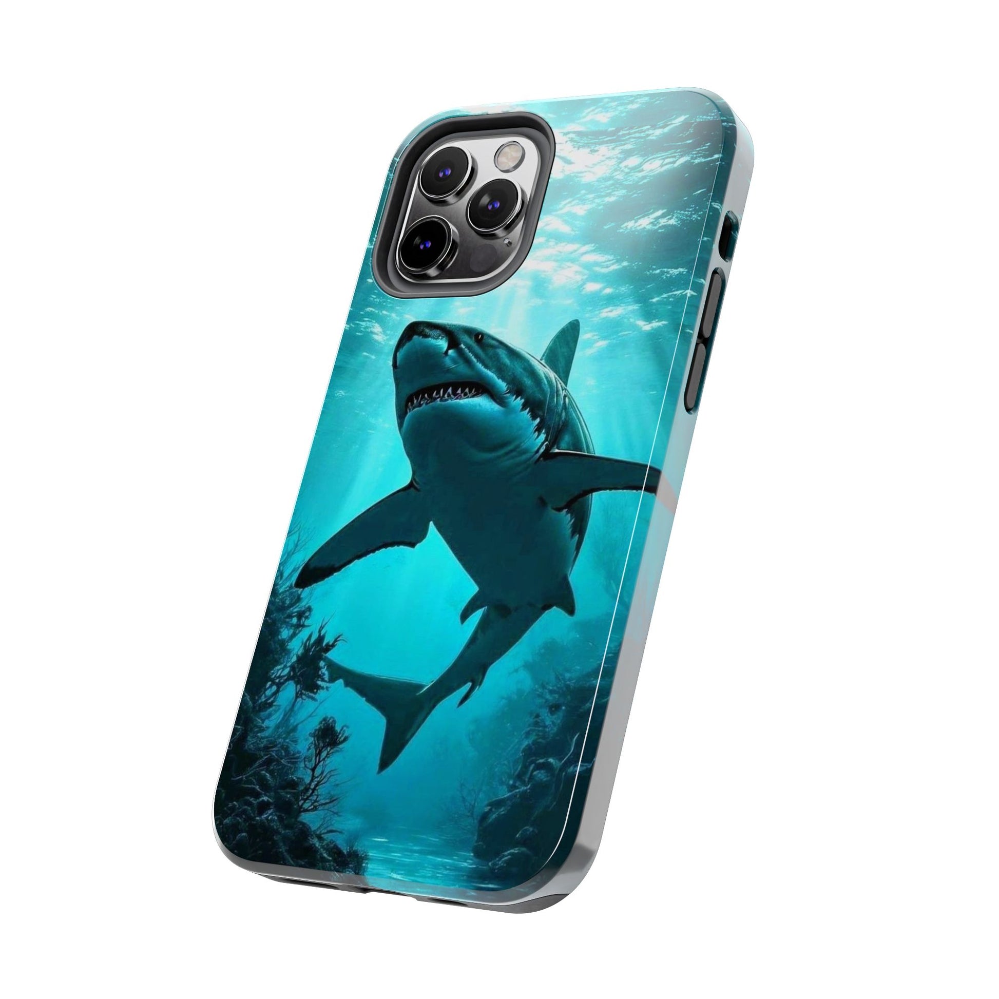 Killer Shark Theme Phone Cases for iPhones & Samsung Phones