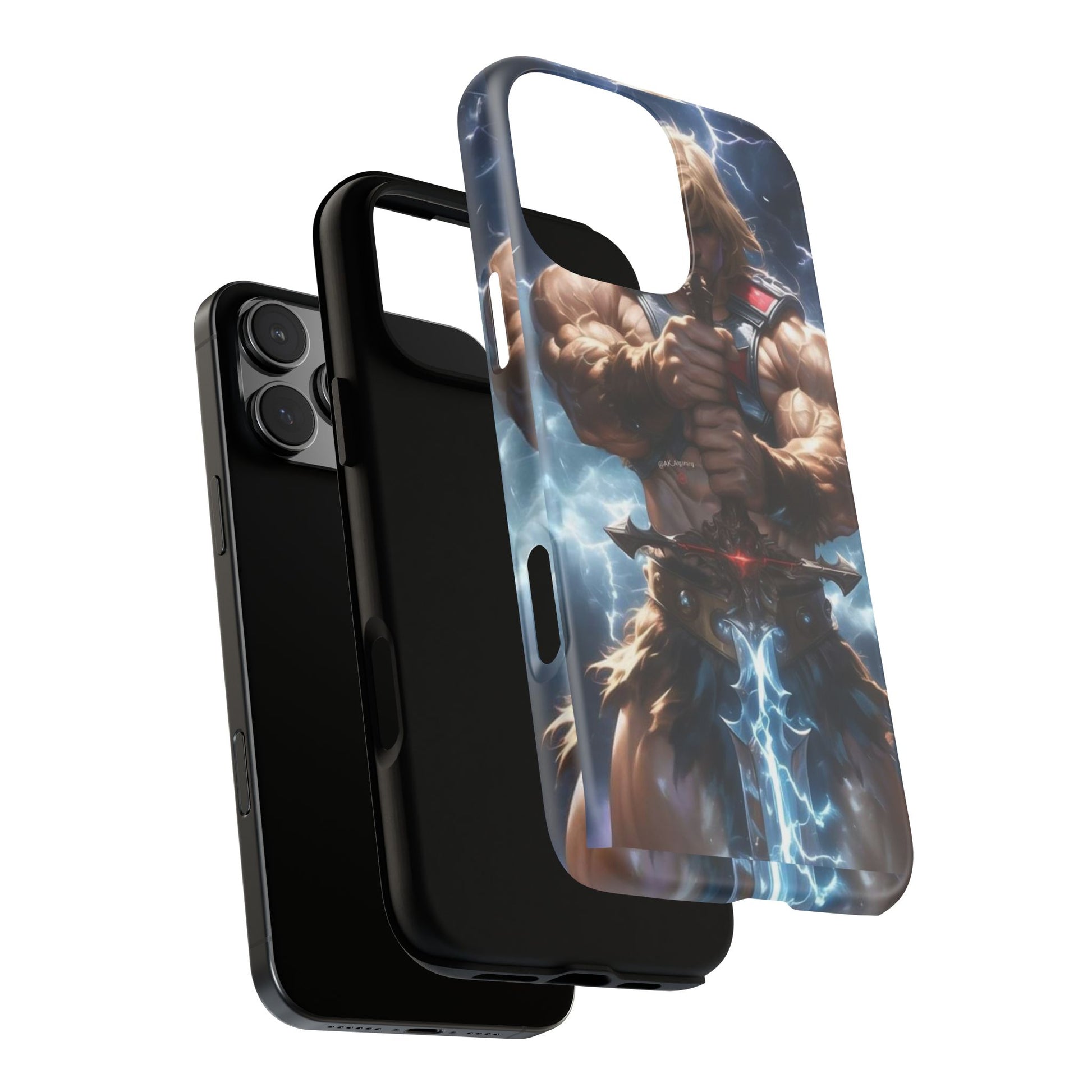 He-Man Masters of the Universe Tough Cases for iPhones, Samsung, and Pixel