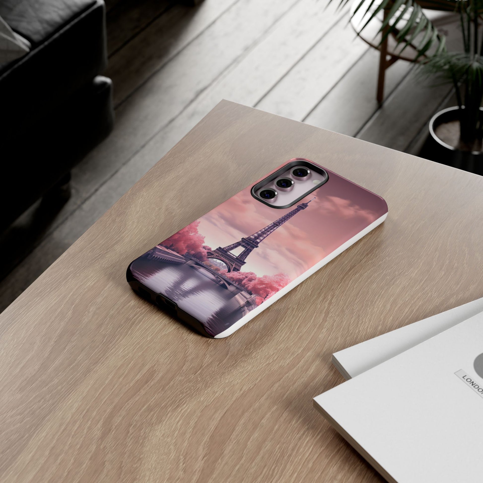 Eiffel Tower Paris Tough Cases for iPhones, Samsung, and Pixel