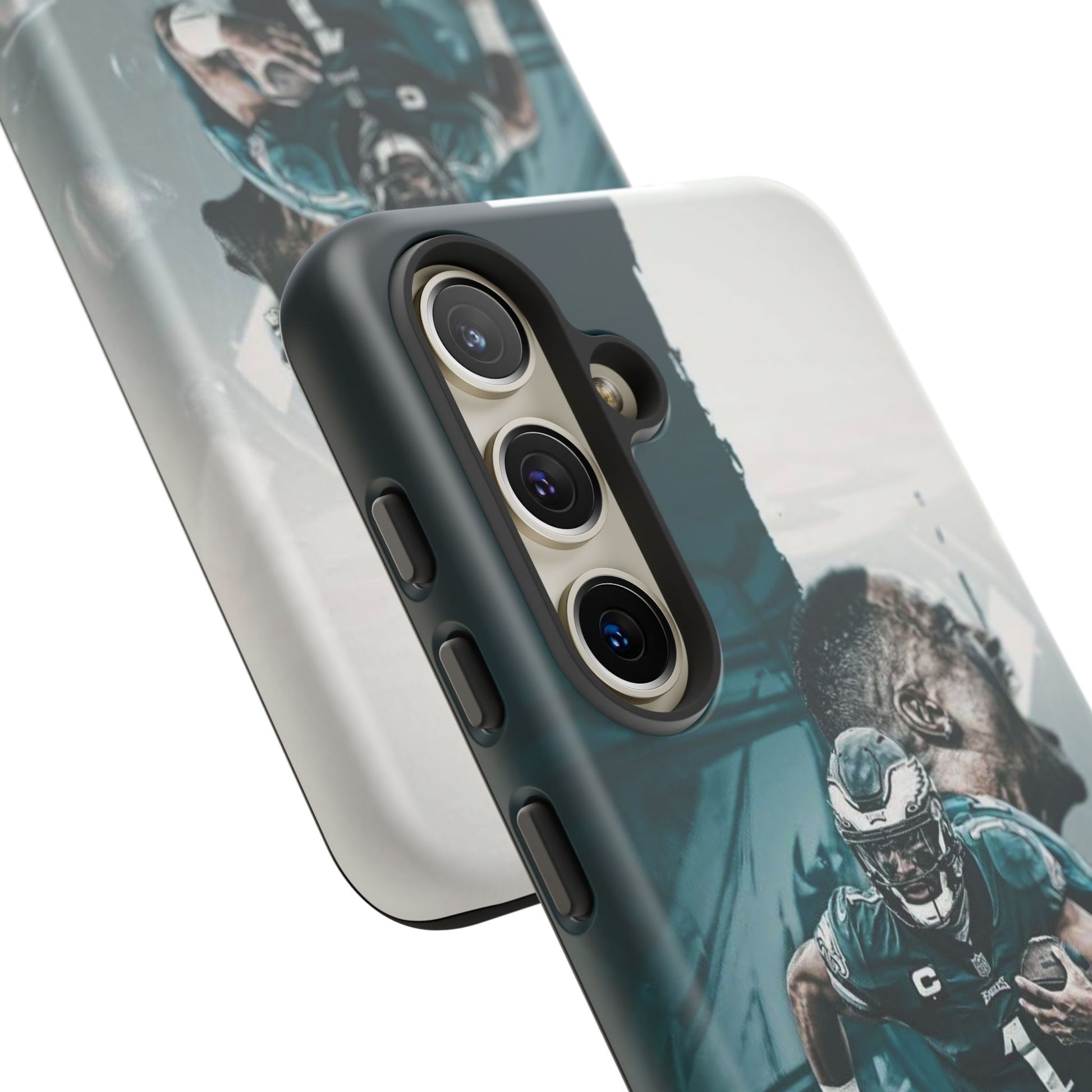 Jalen Hurts Eagles Football Tough Cases for iPhones, Samsung, and Pixel
