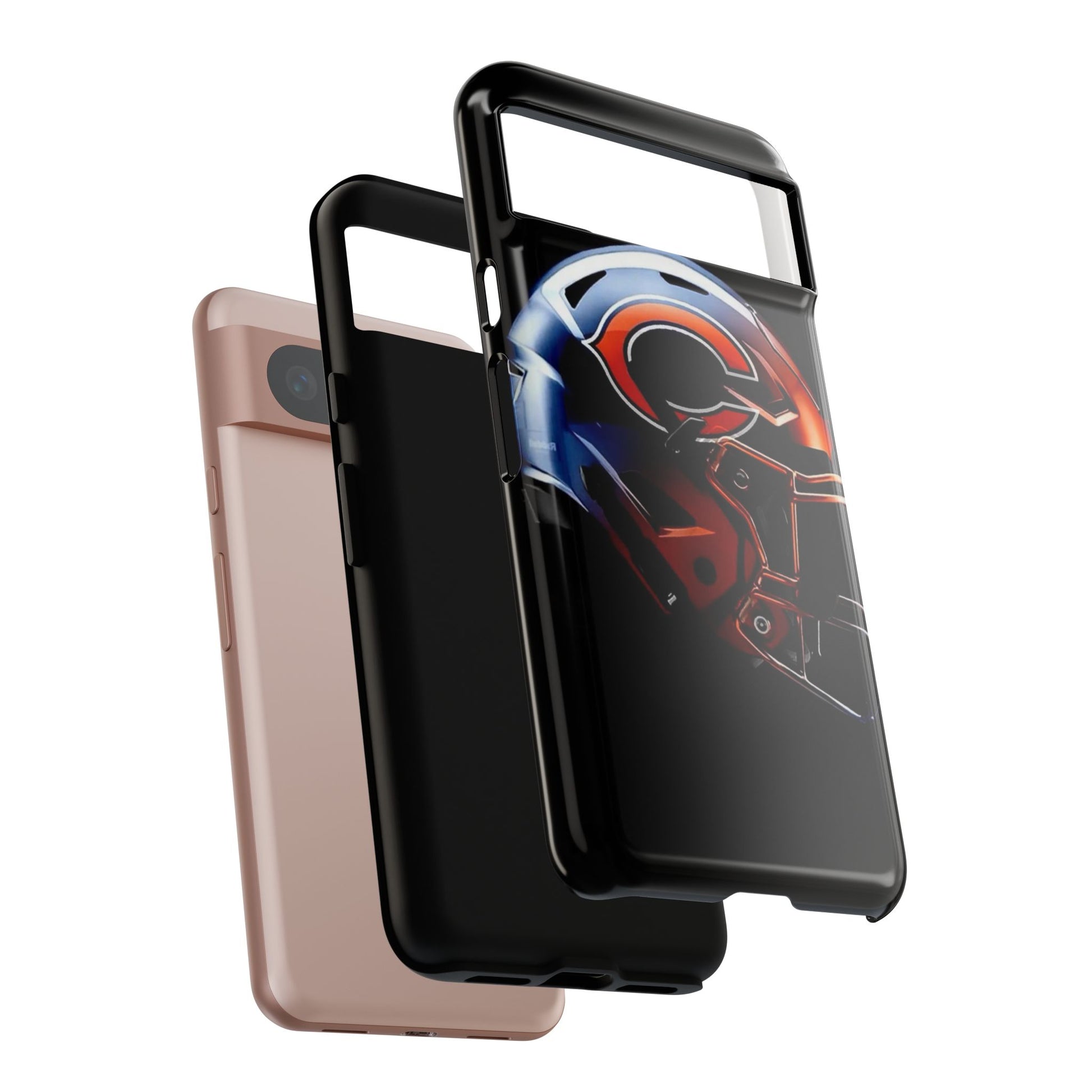Football Helmet Chicago Bears Phone Case, Tough Cases for iPhones, Samsung, and Pixel