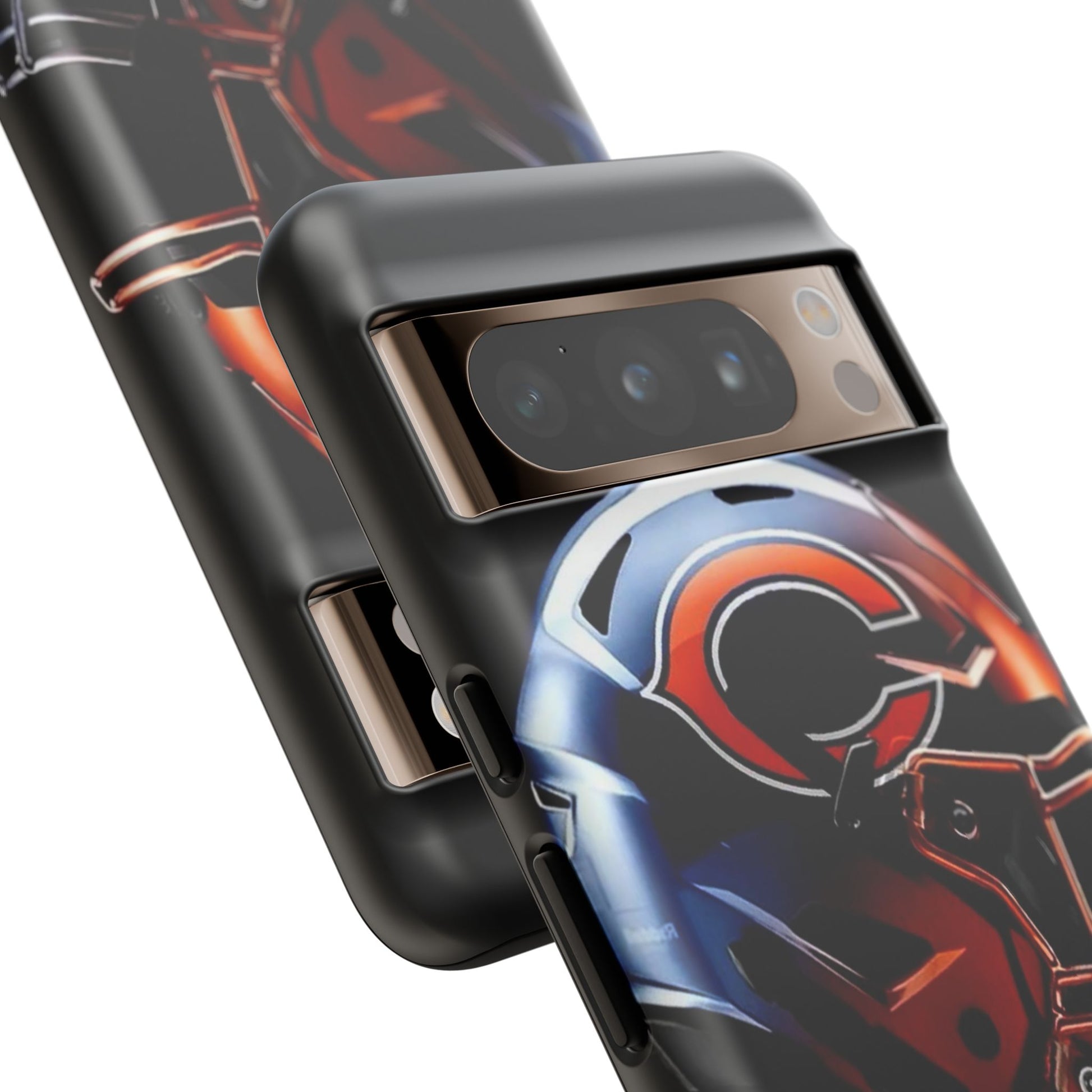 Football Helmet Chicago Bears Phone Case, Tough Cases for iPhones, Samsung, and Pixel