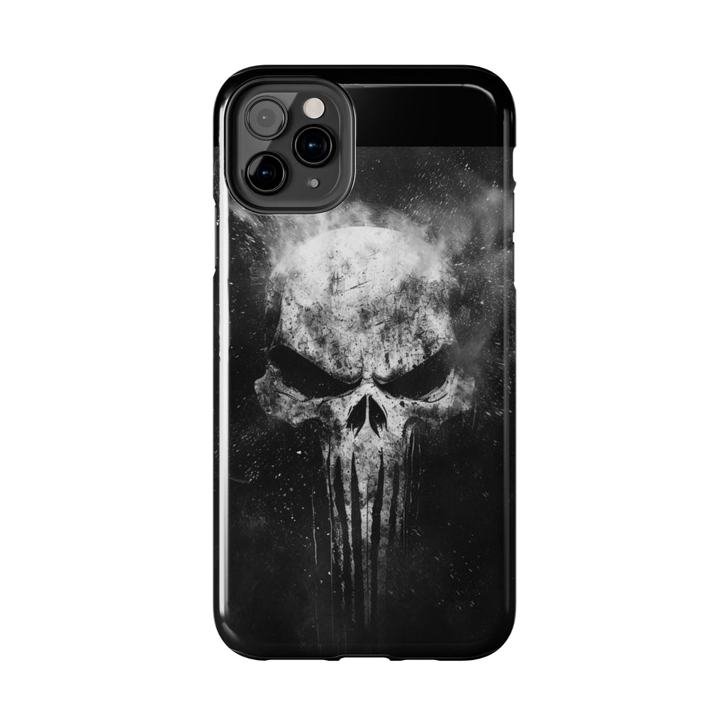 Smoking Skull Theme Phone Case for iPhone & Samsung Galaxy Phones