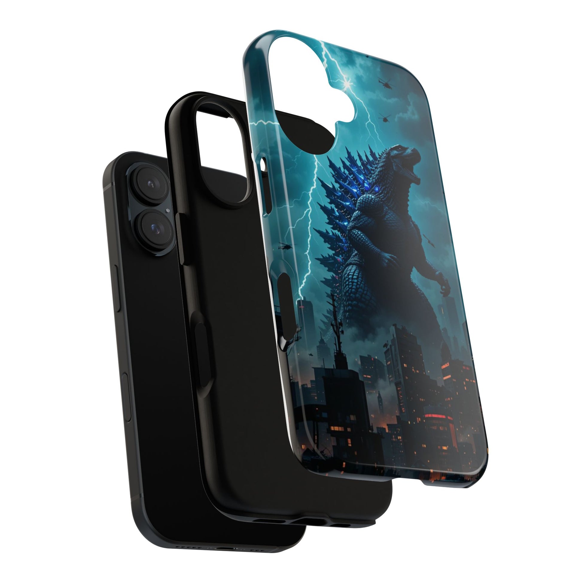 Godzilla Phone Case, Tough Cases for iPhones, Samsung, and Pixel