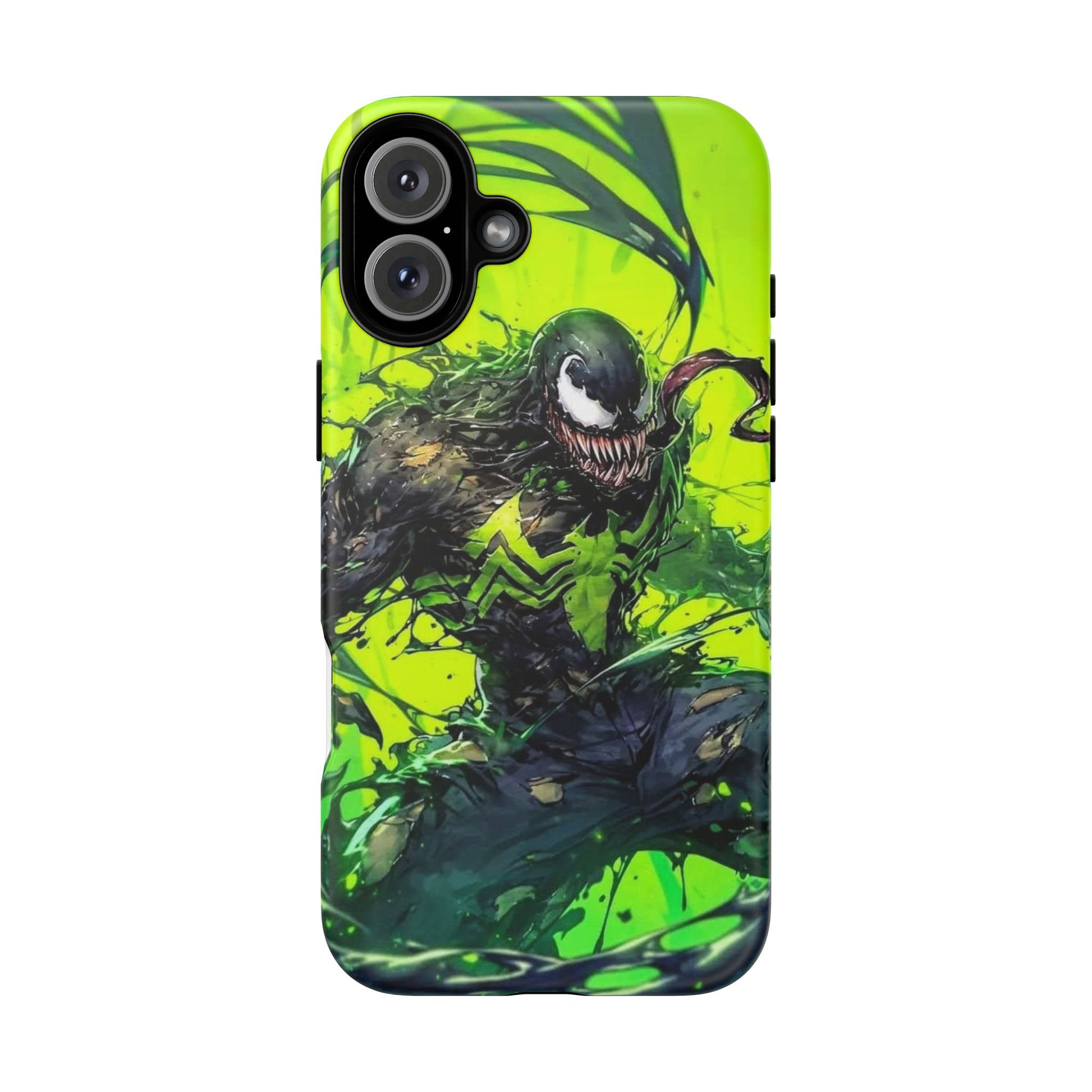 Evil Venom Phone Case, Tough Cases, Marvel Comics Phone for iPhones, Samsung, and Pixel